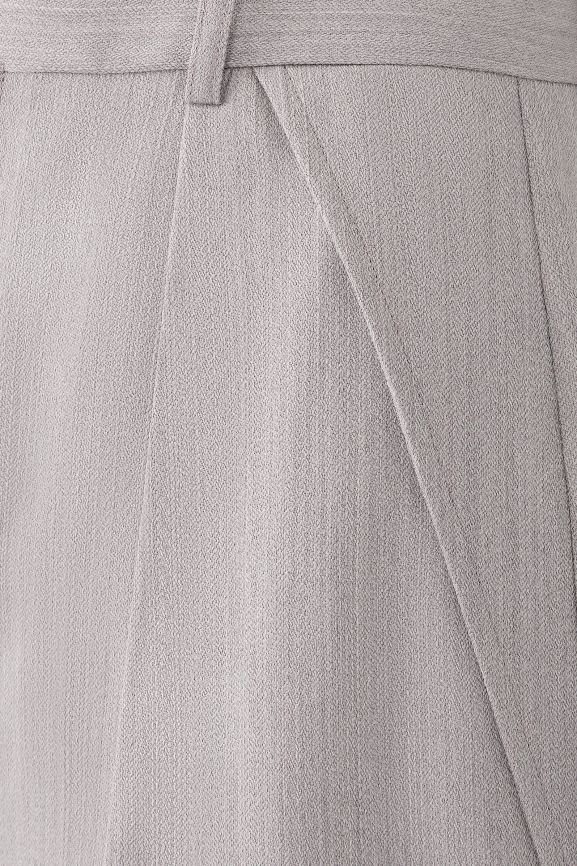 Wide Leg Turn-Up Trouser