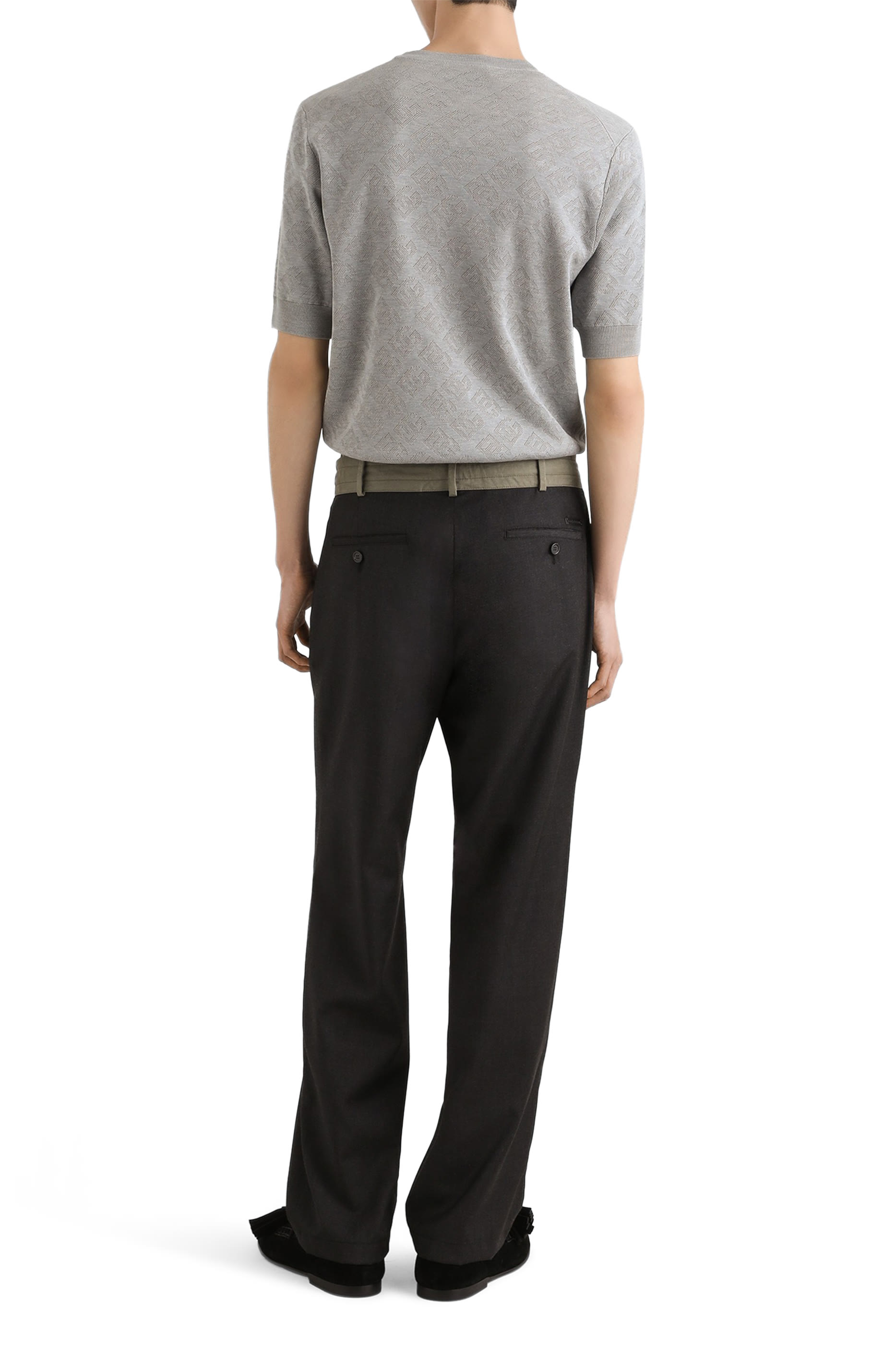 Silk Crewneck Pullover