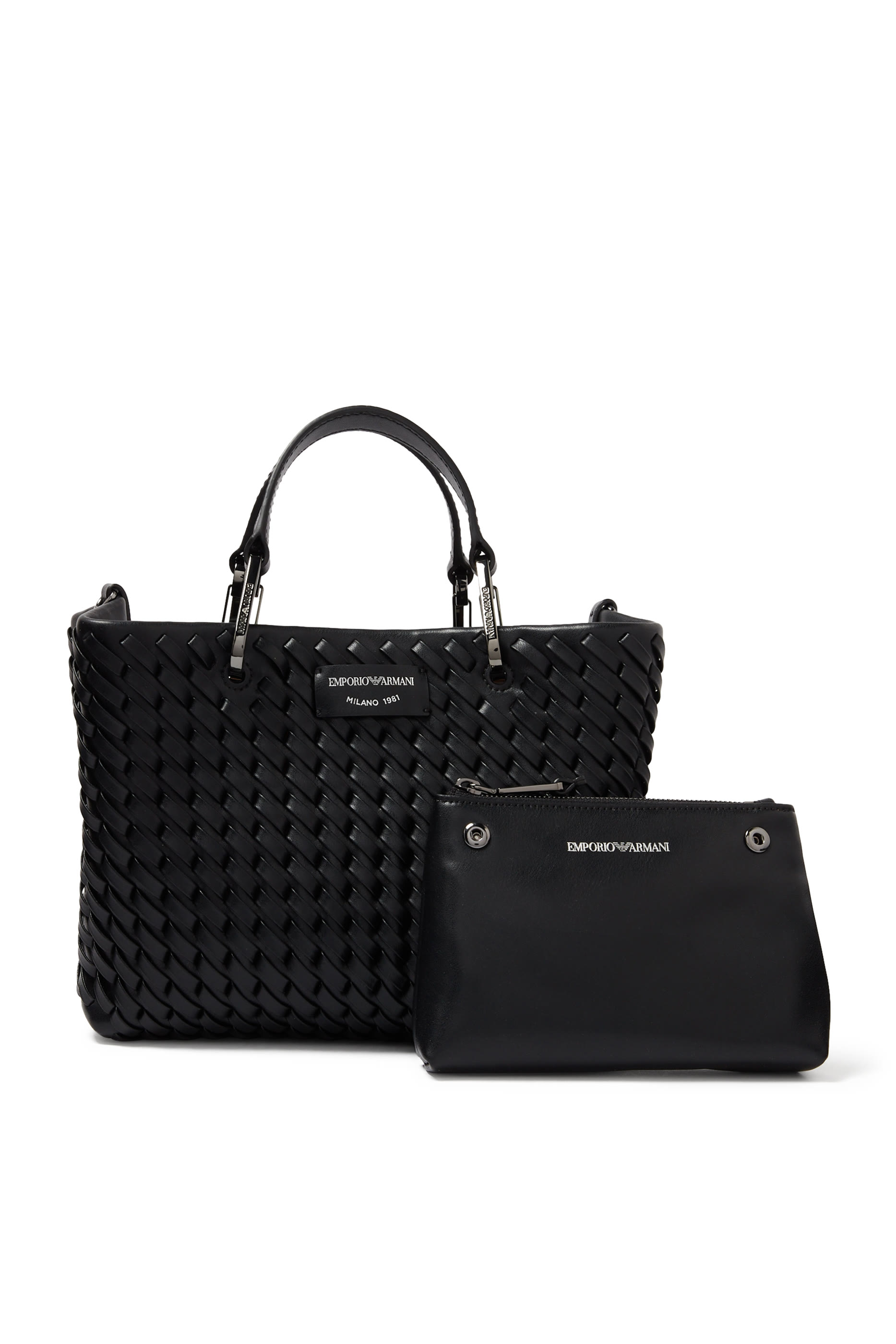 My EA Intertwined Shopper Bag