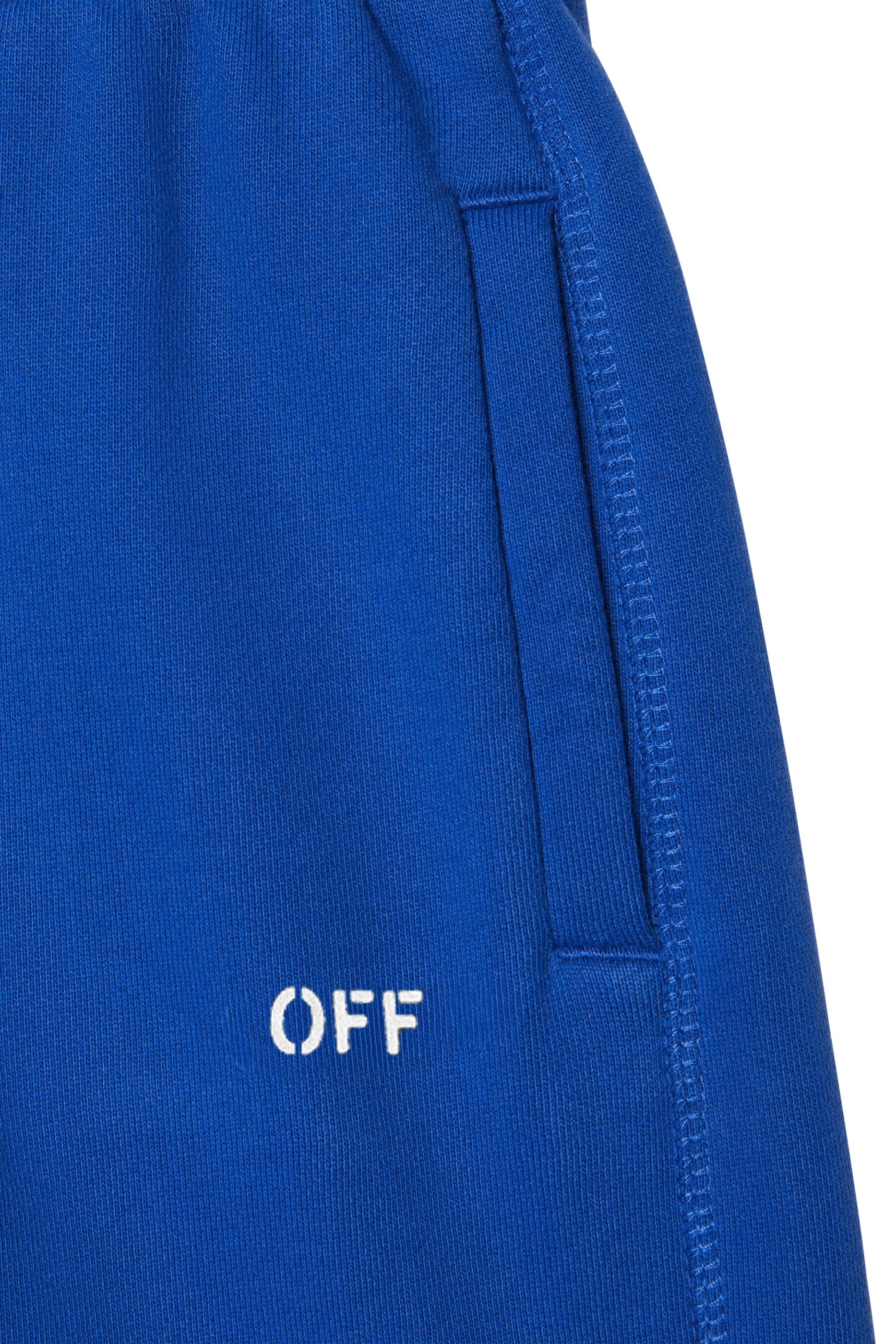 Kids Logo-Print Cotton Track Shorts