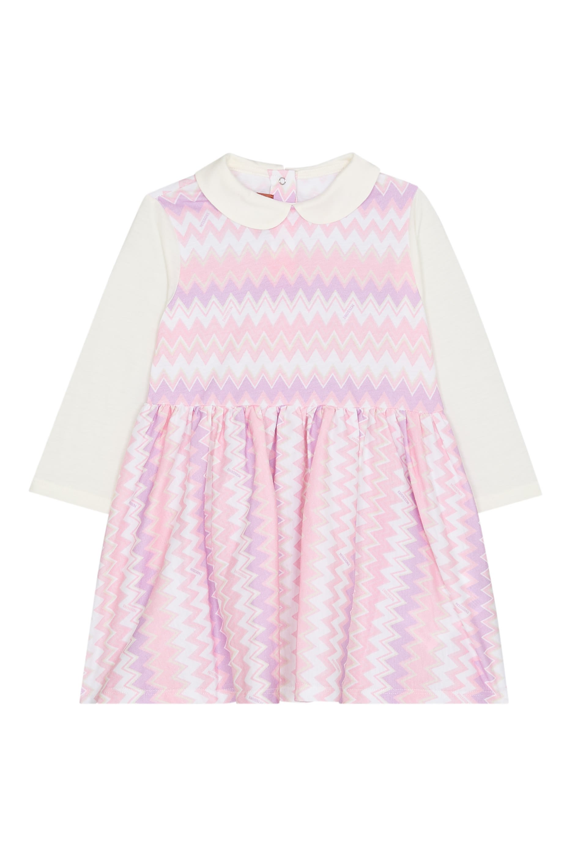 Kids Zigzag Jersey Dress