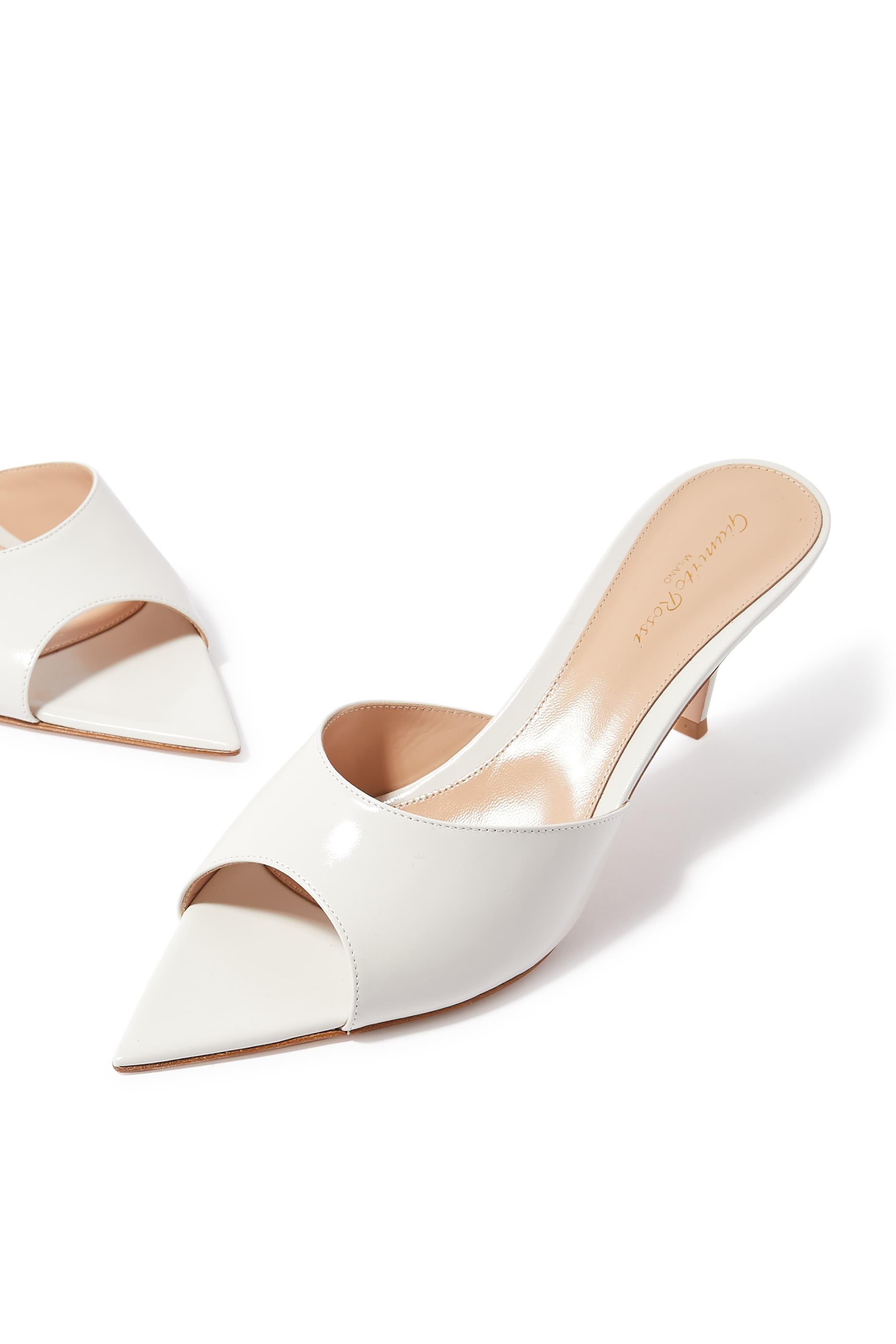 Elle 70 Patent Leather Mules