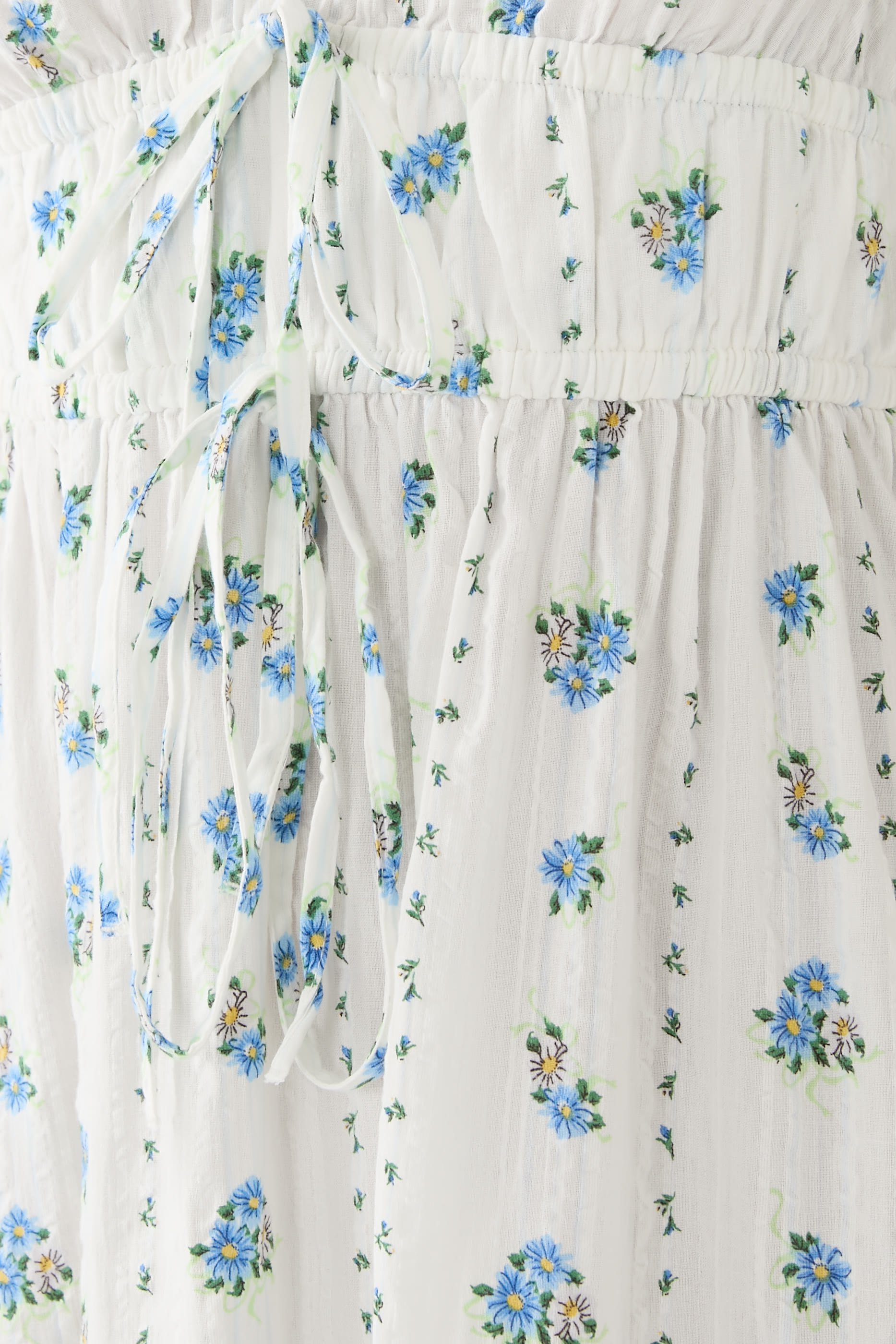 Floral Printed Scottie Midi Dress