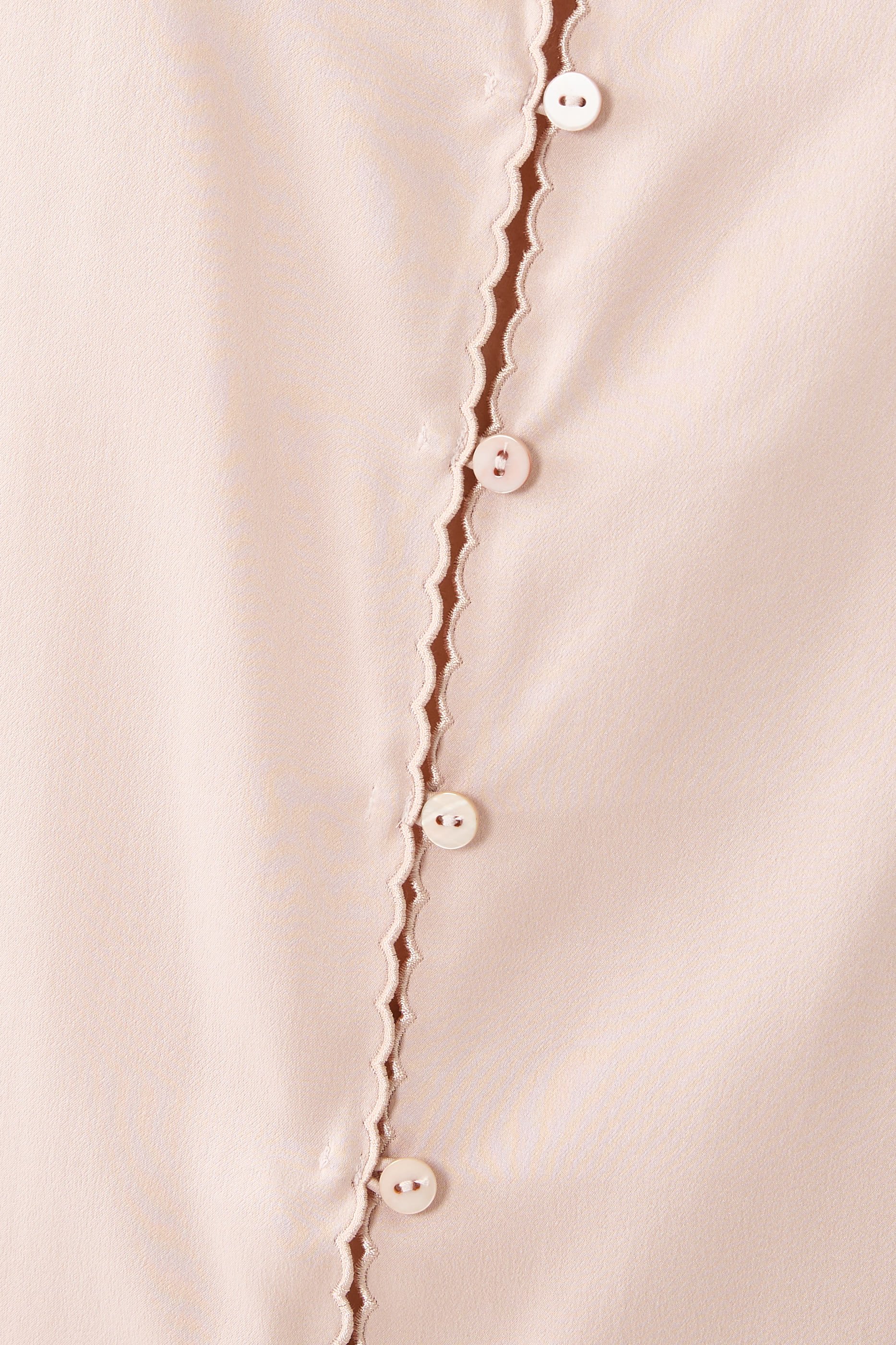 Silk Embroidered Cami Pajama Set 