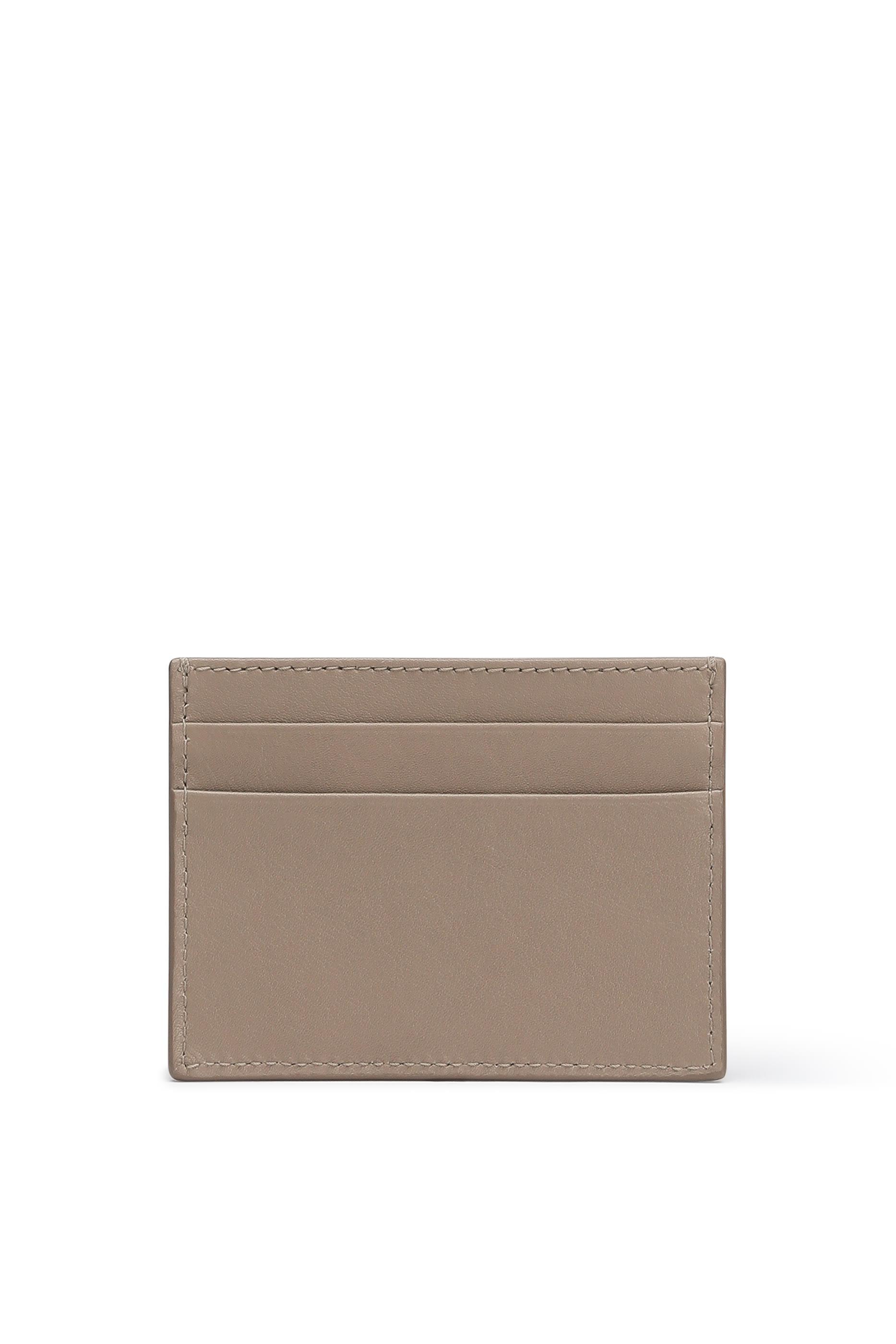 Logo Calfskin Card Holder