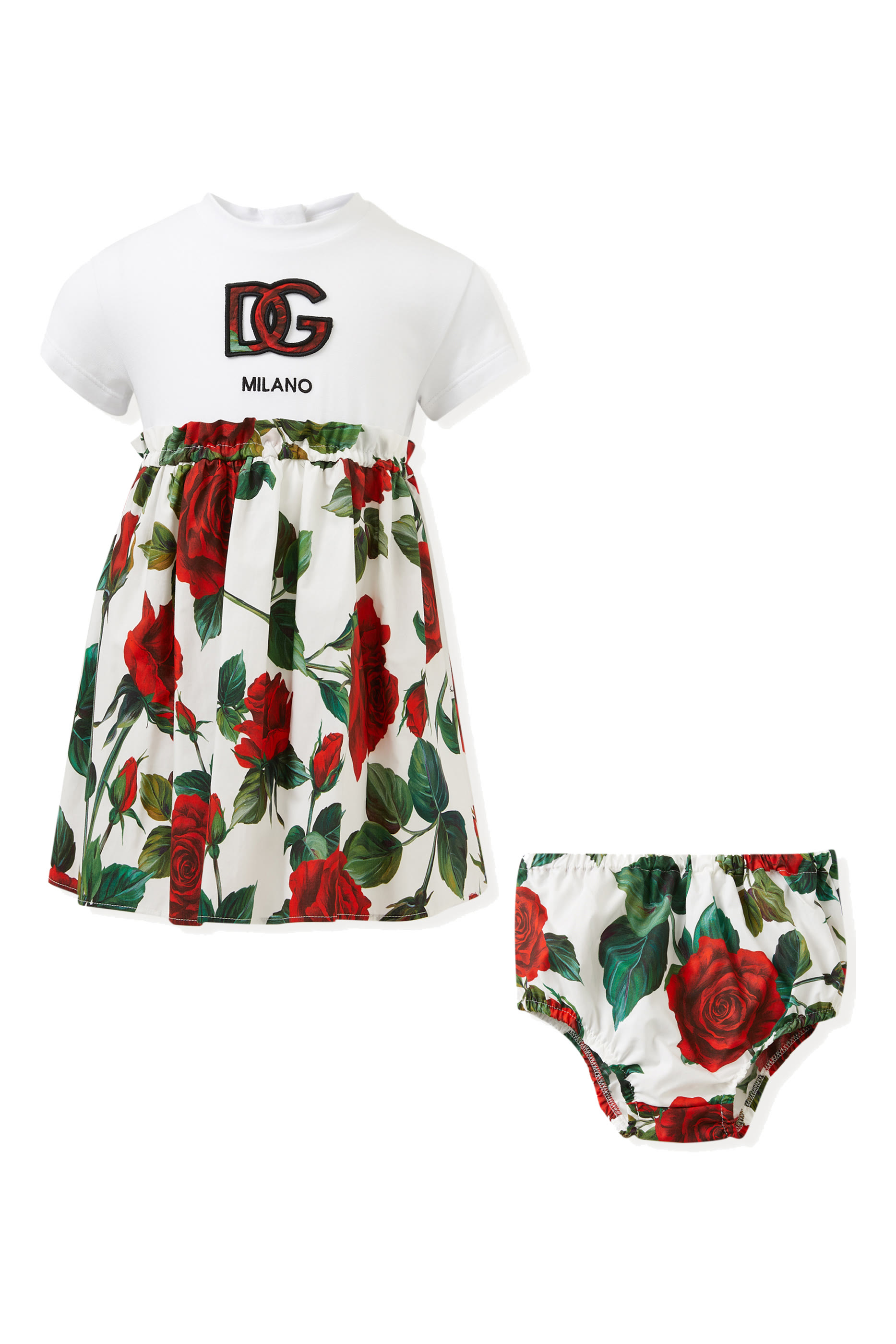 Kids Rose Logo Dress