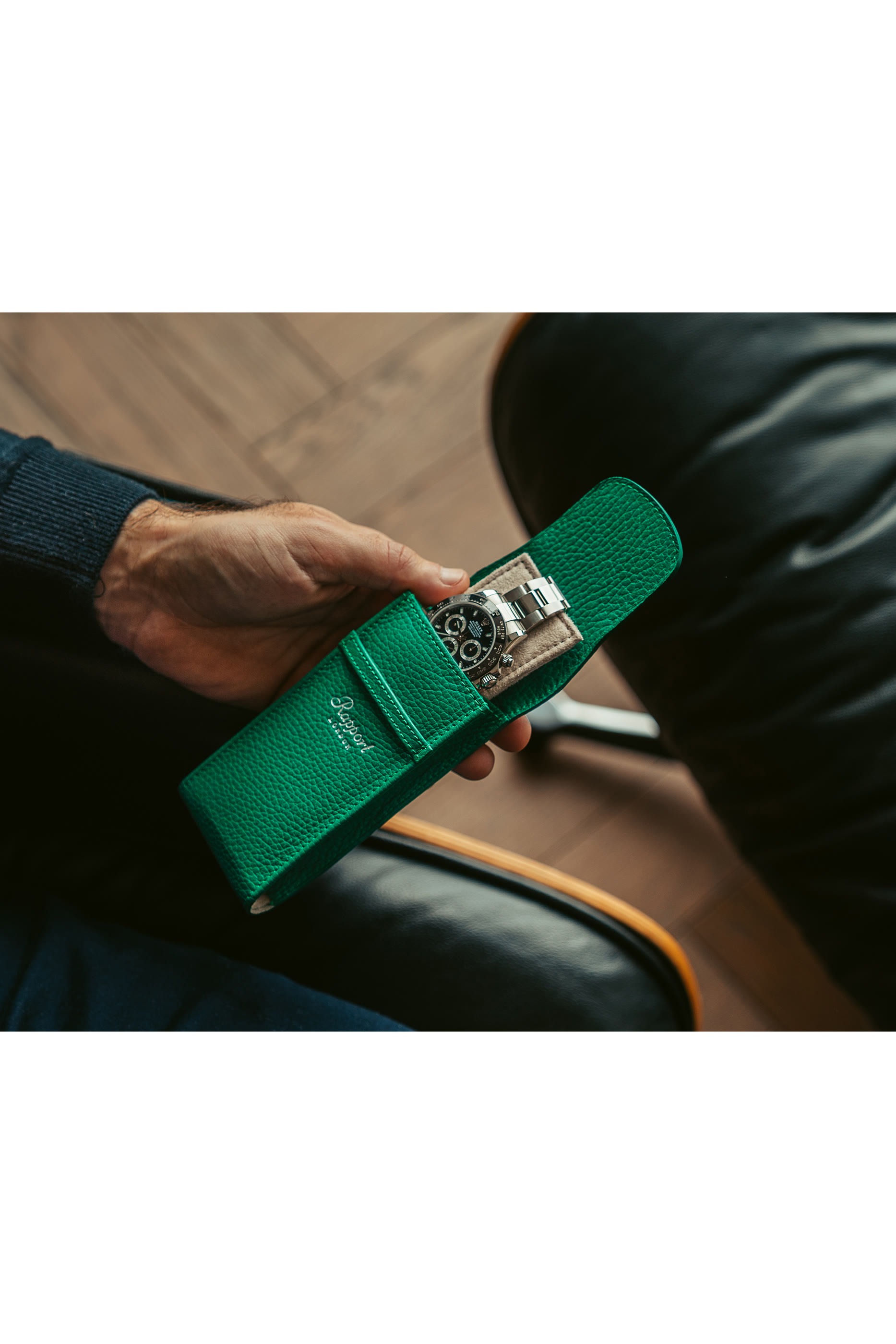 Portobello Single Watch Pouch