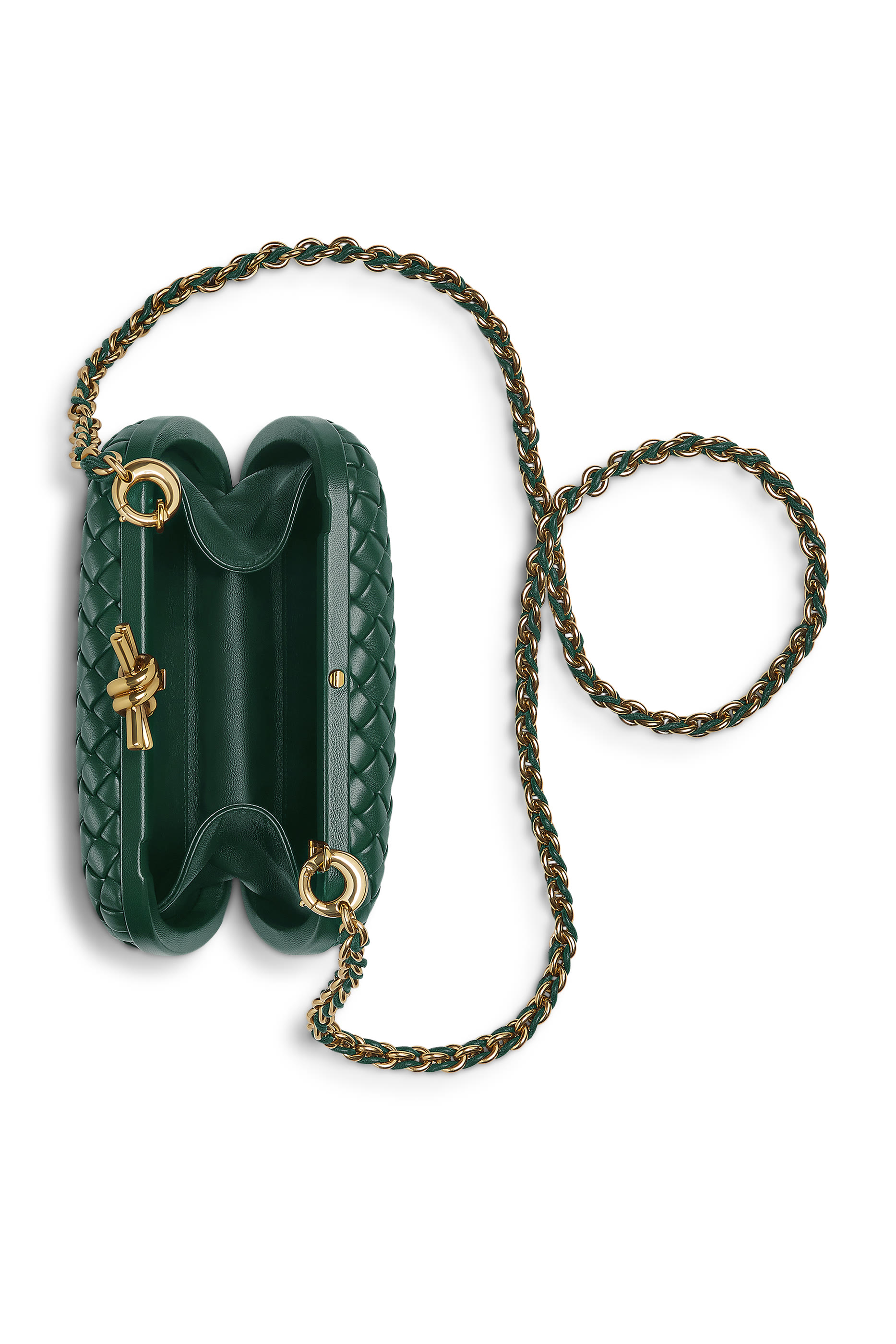 Knot Chain Minaudi&egrave;re Clutch