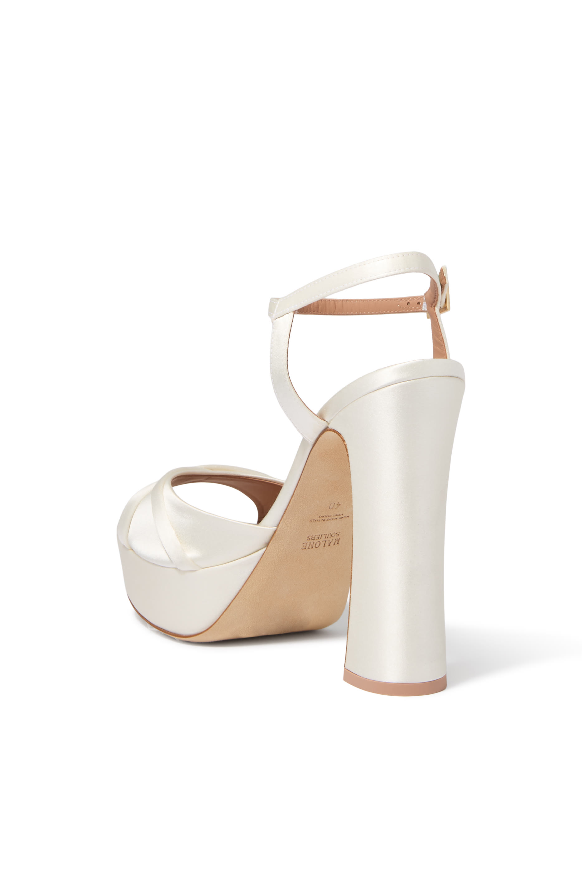 Keaton 125 Satin Platform Sandals