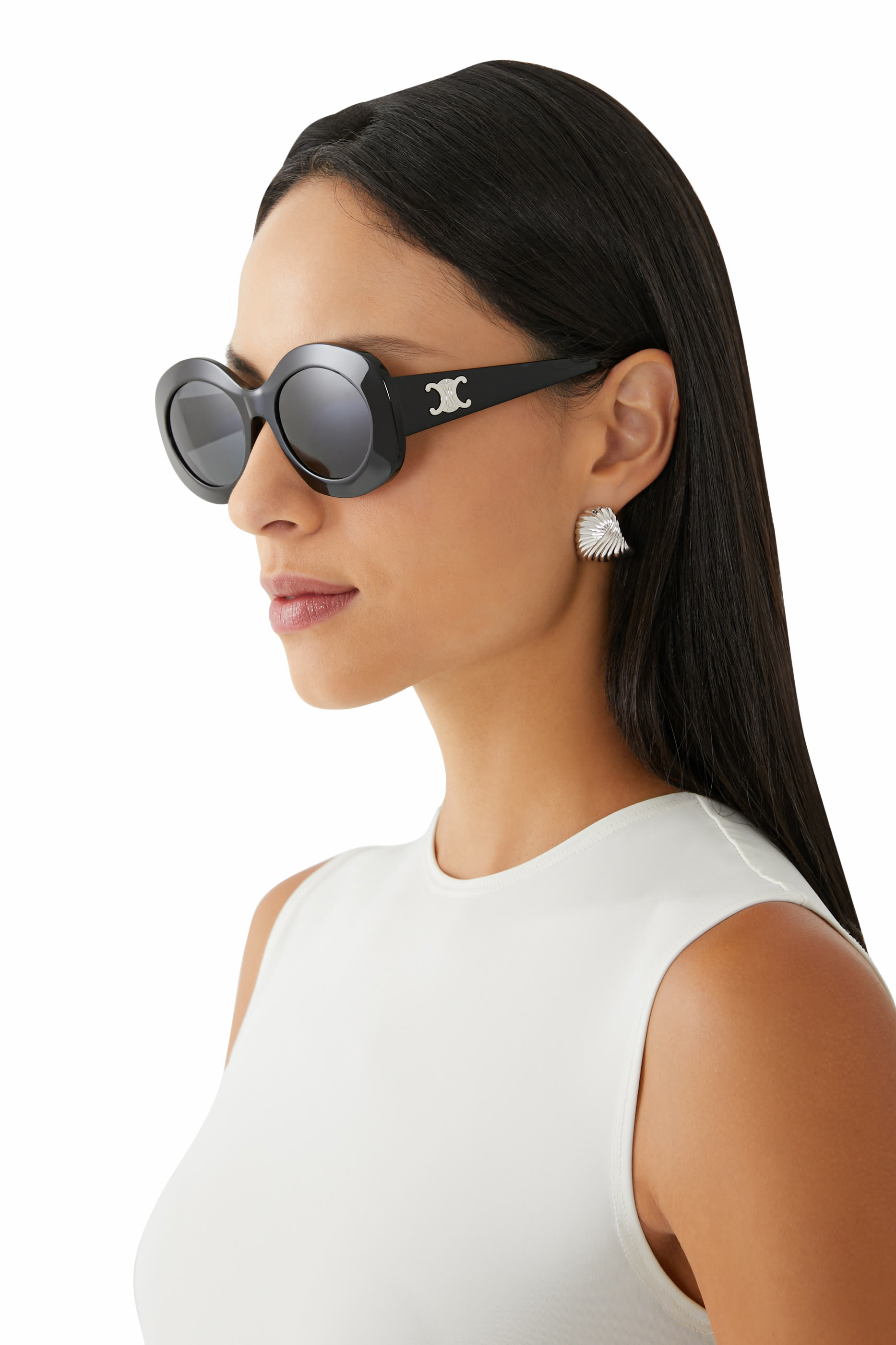 Triomphe Round Sunglasses