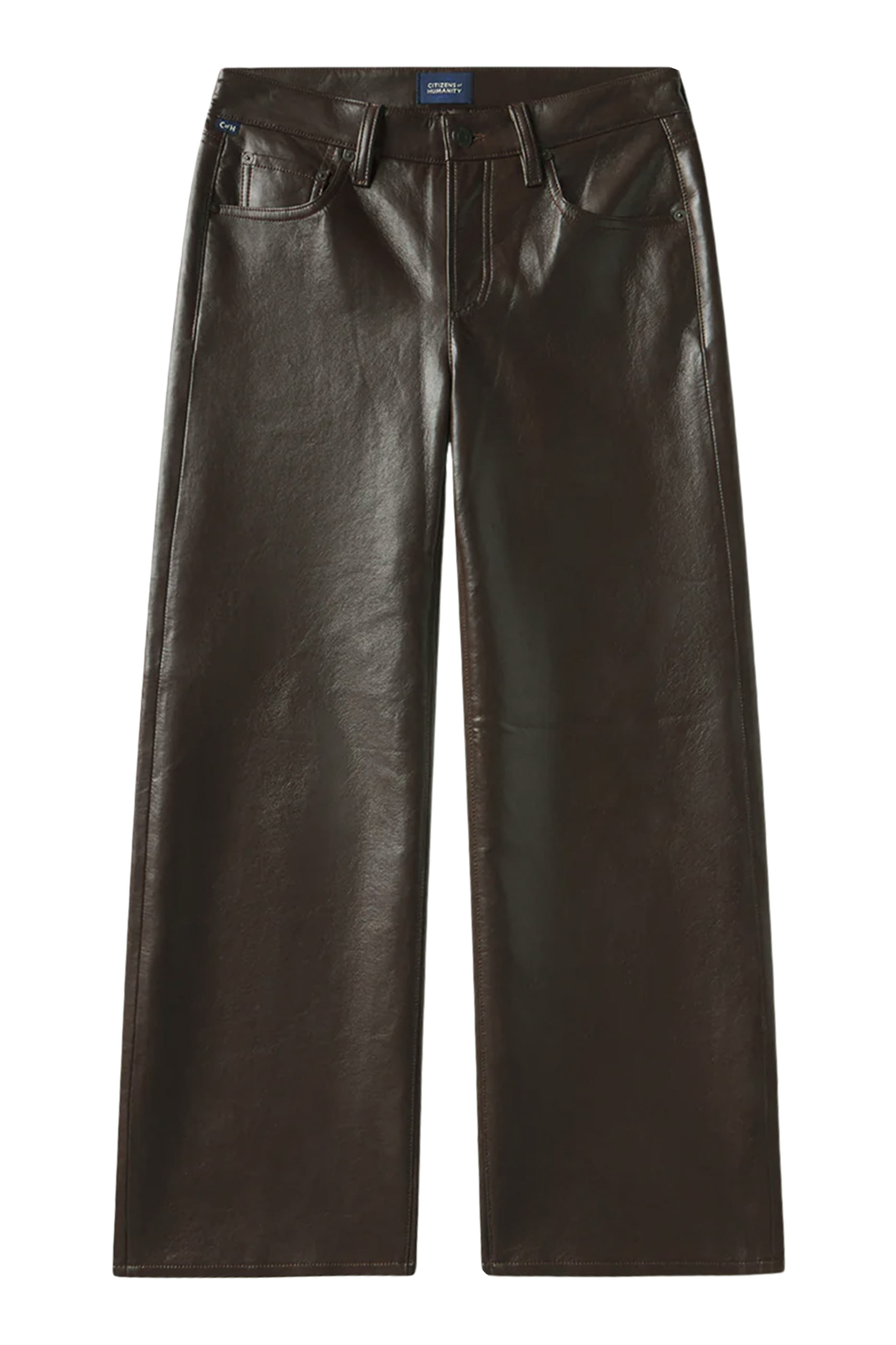 Ayla Baggy Recycled Leather Pants