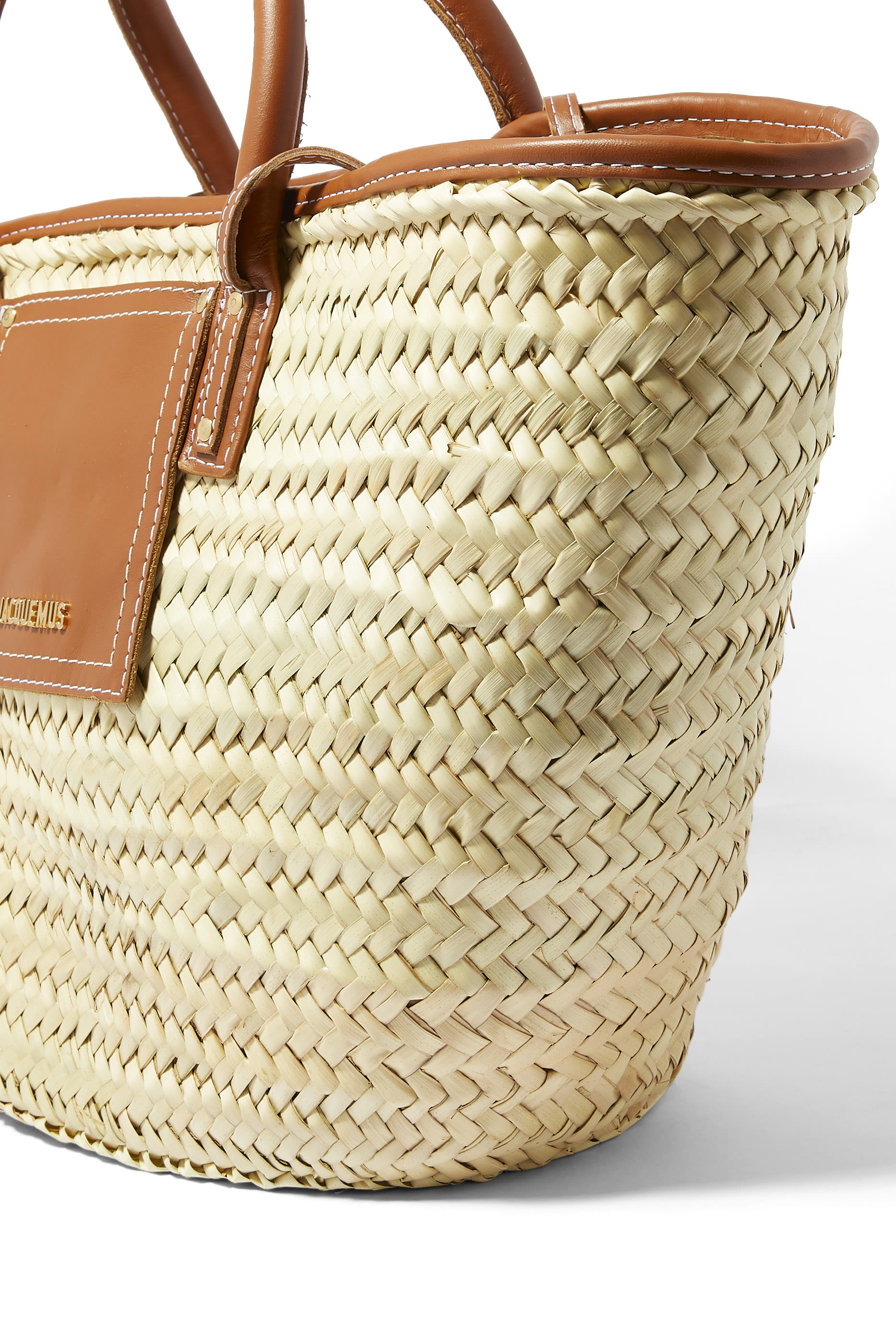 Le Panier Soli Medium Basket Tote Bag