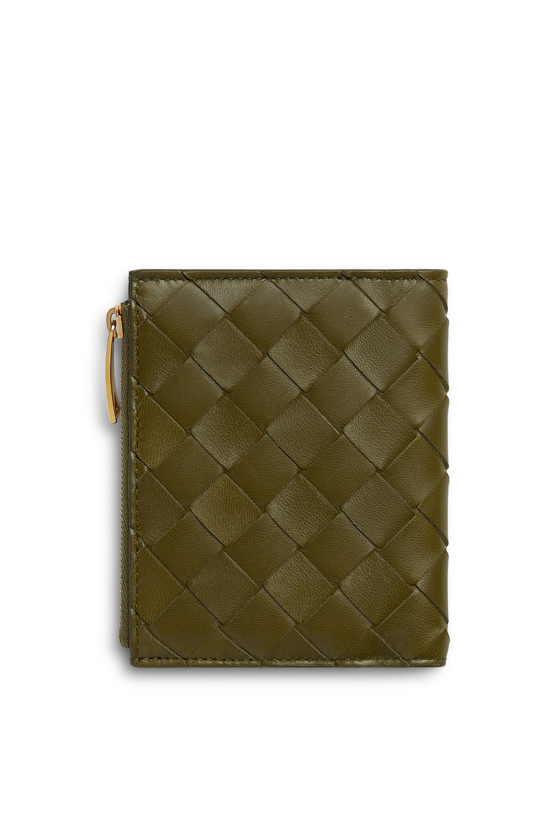 Intrecciato Small Bi-Fold Wallet