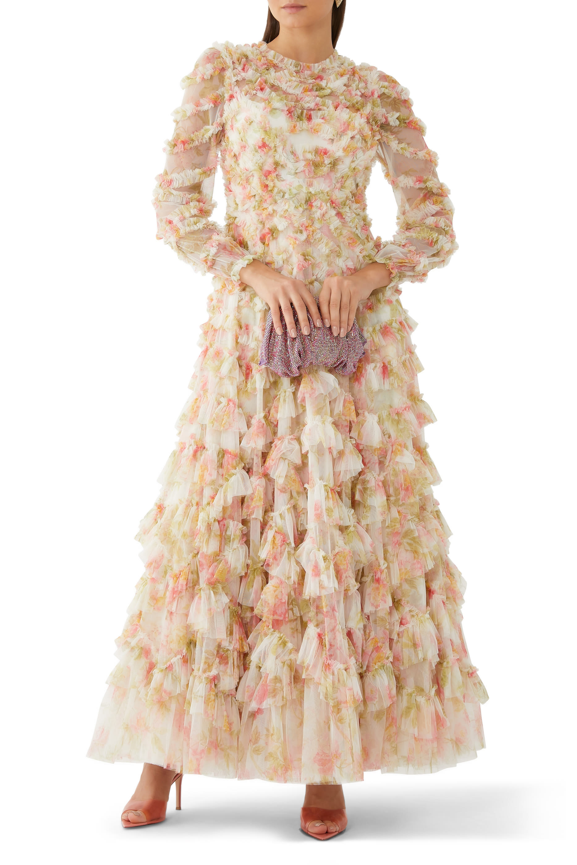 Peony Promise Lana Round Neck Gown