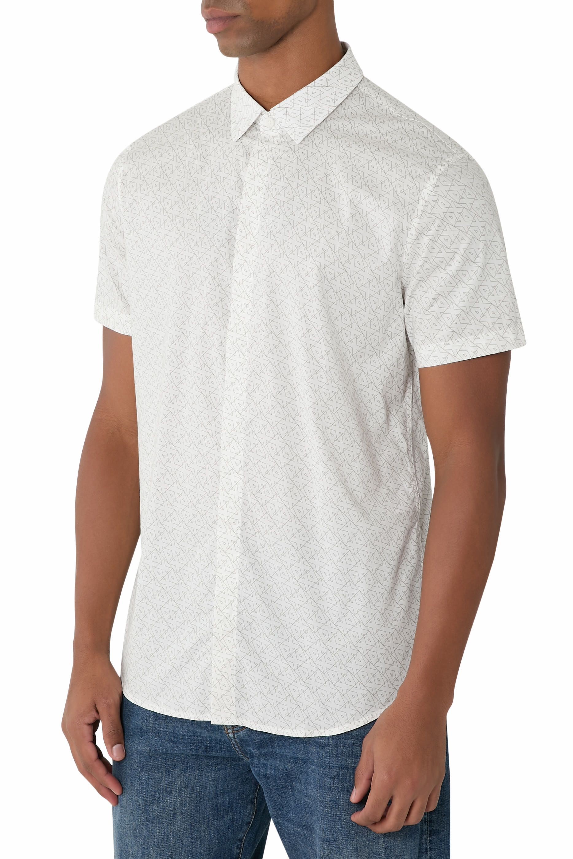 Slim Fit Short Sleeve Shirt