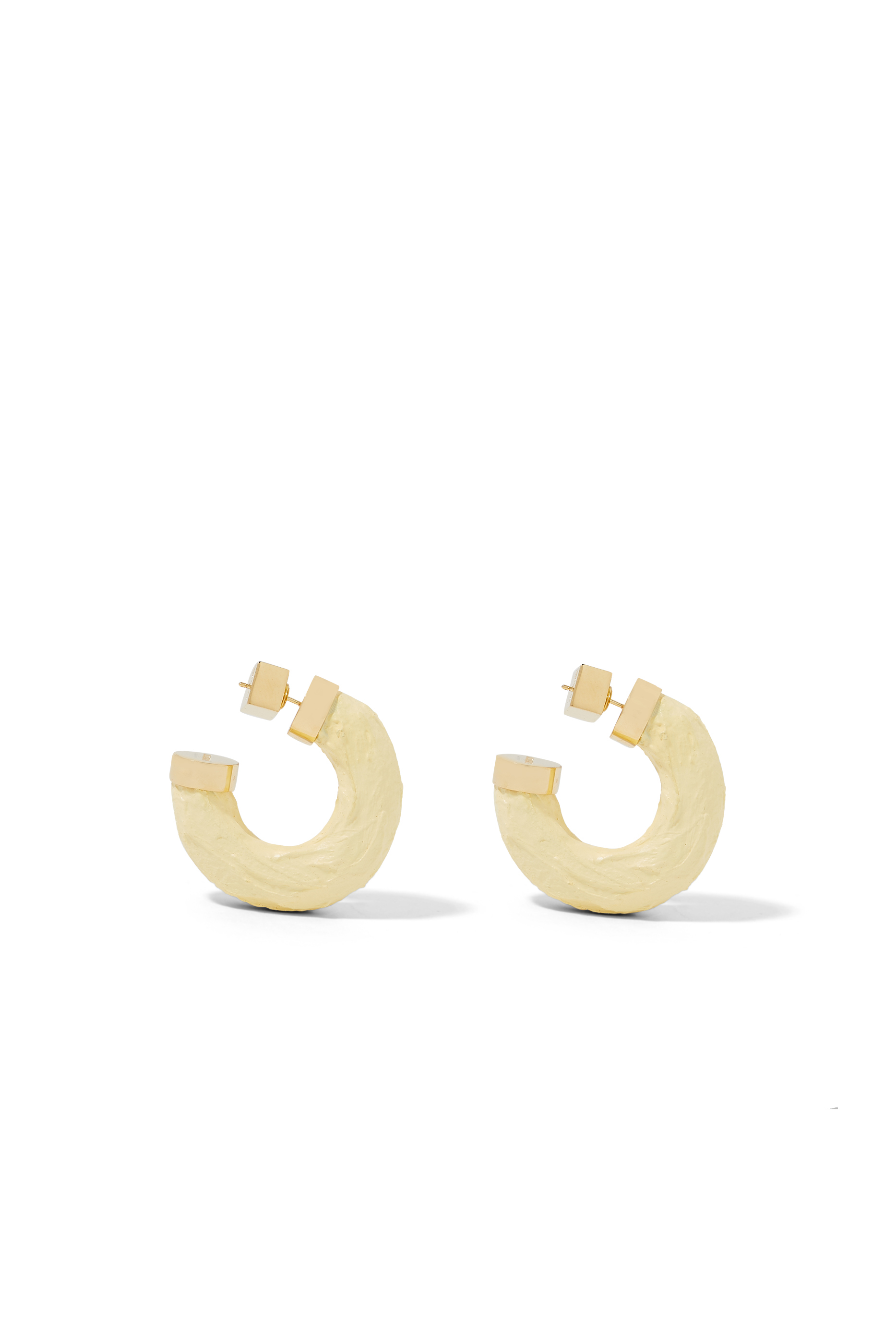 Les Creoles Beurre Butter Hoop Earrings
