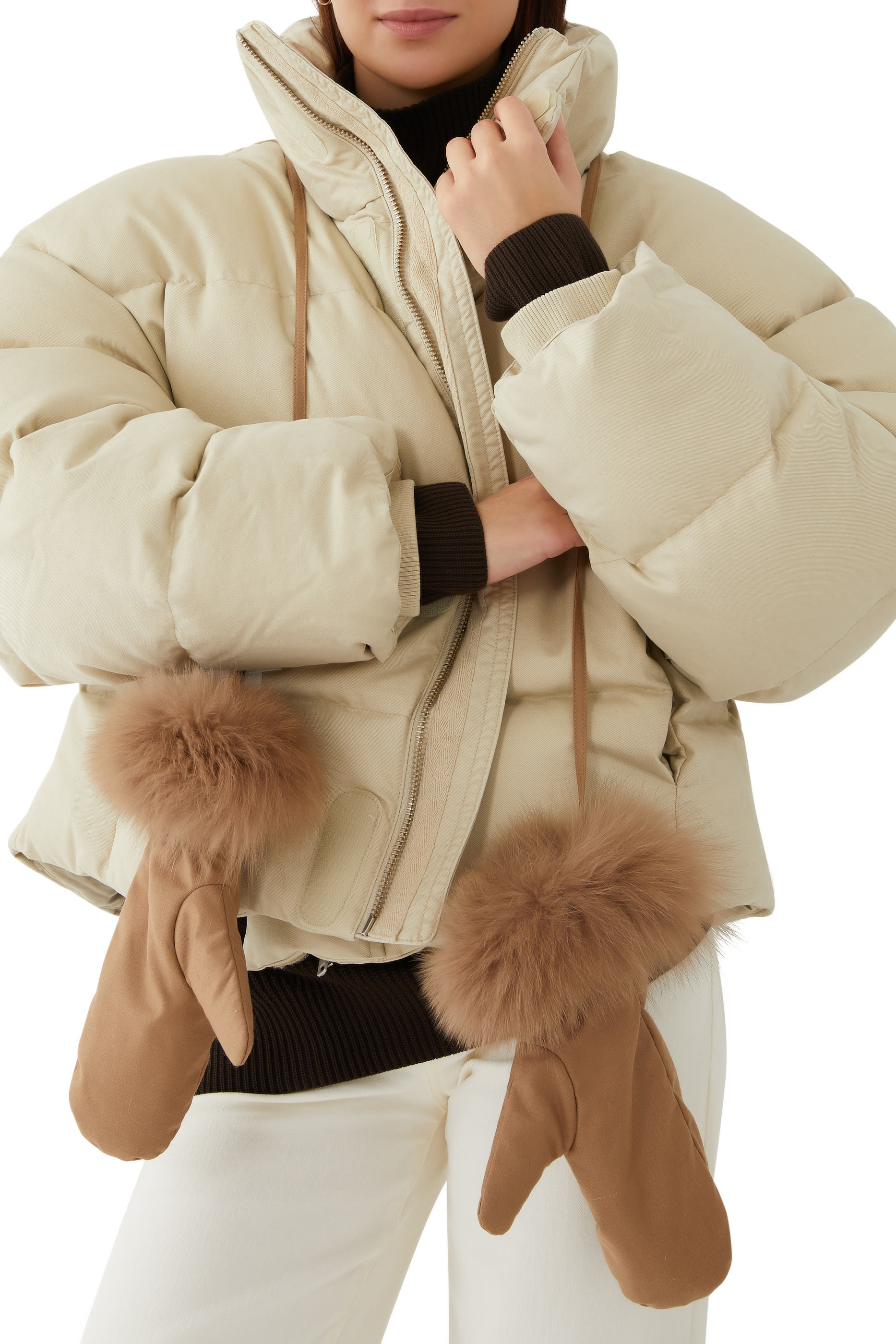 Curly Merino Mittens