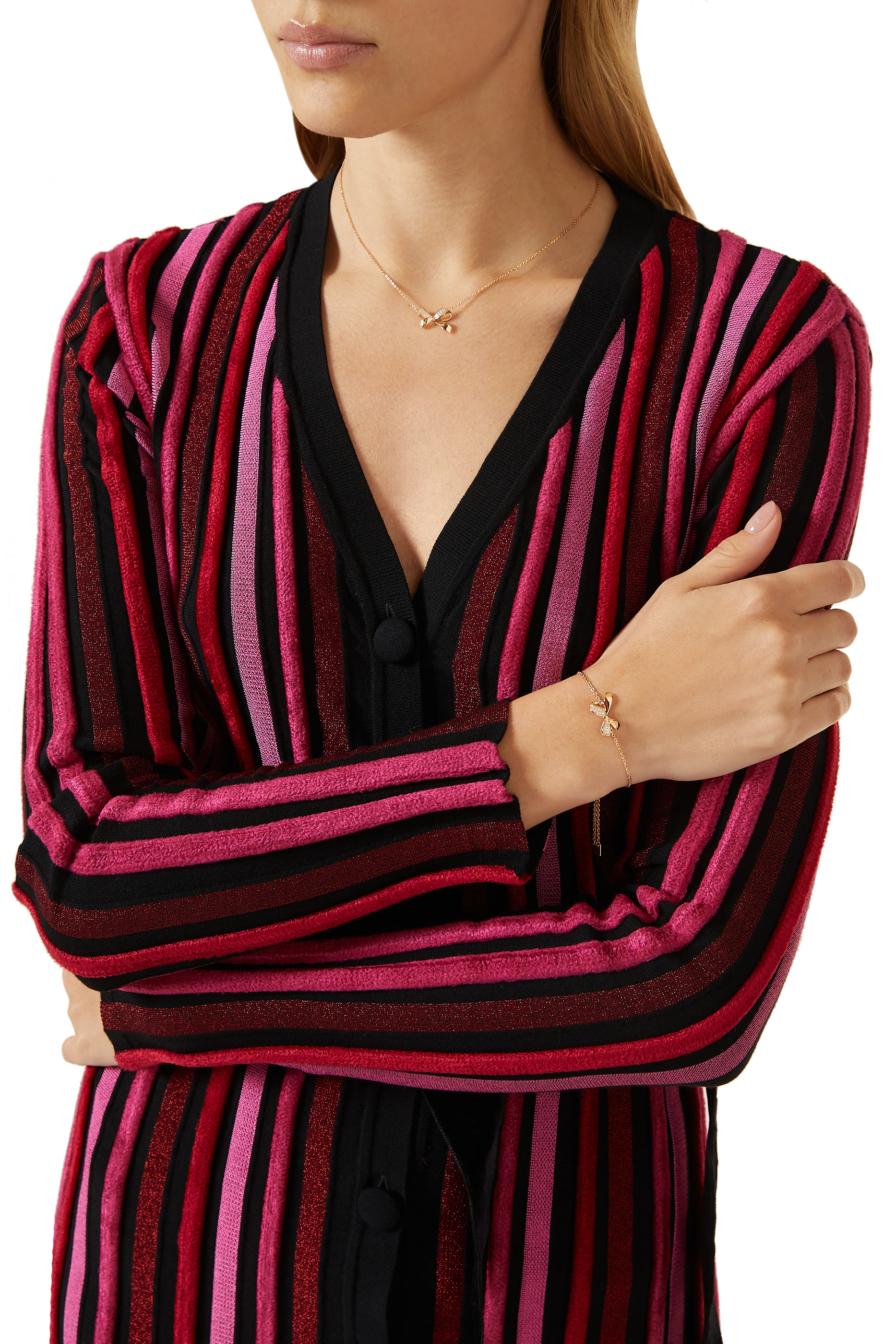 Sentimental Bow Bracelet, Sterling Silver