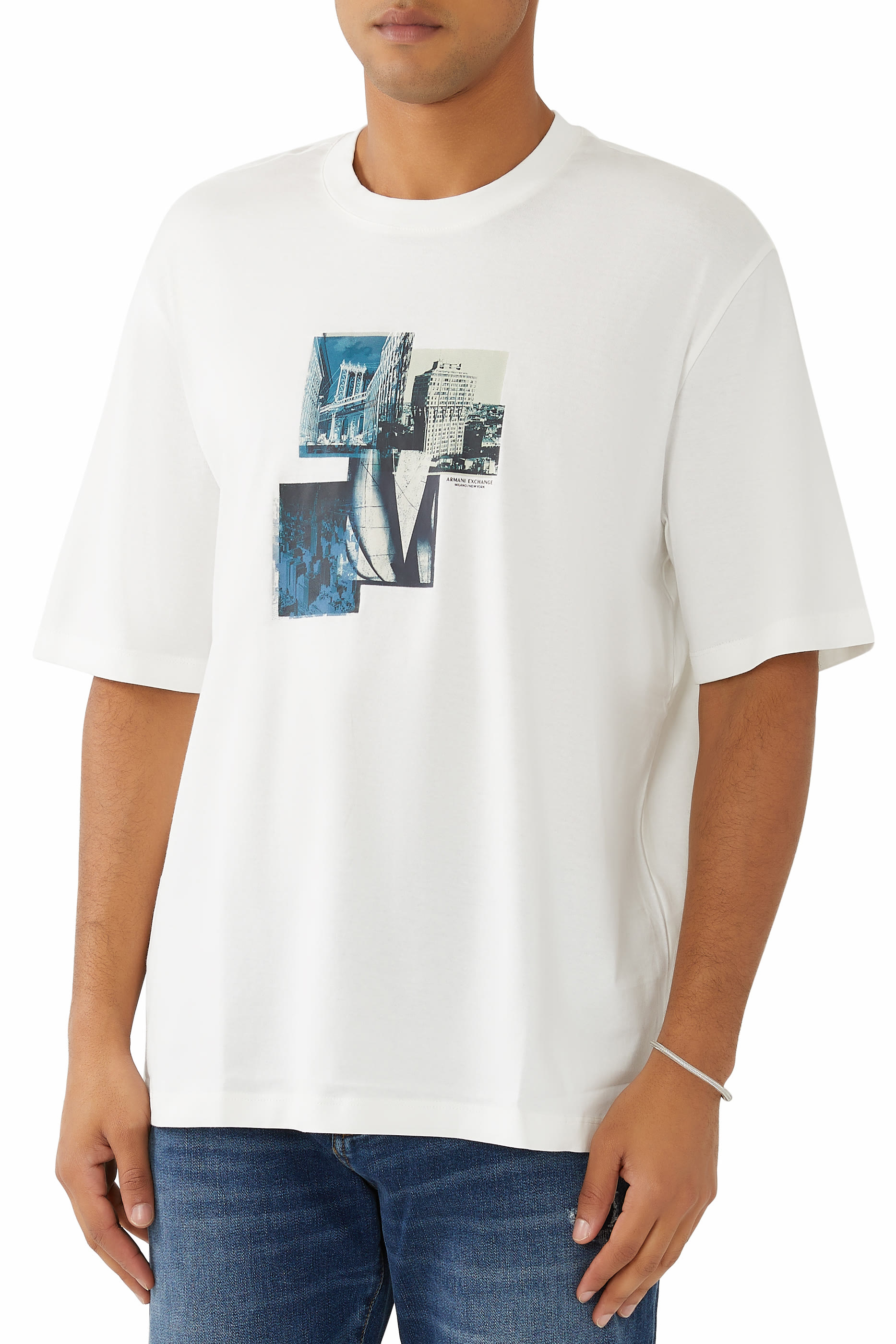 Photo Print Regular Fit T-Shirt