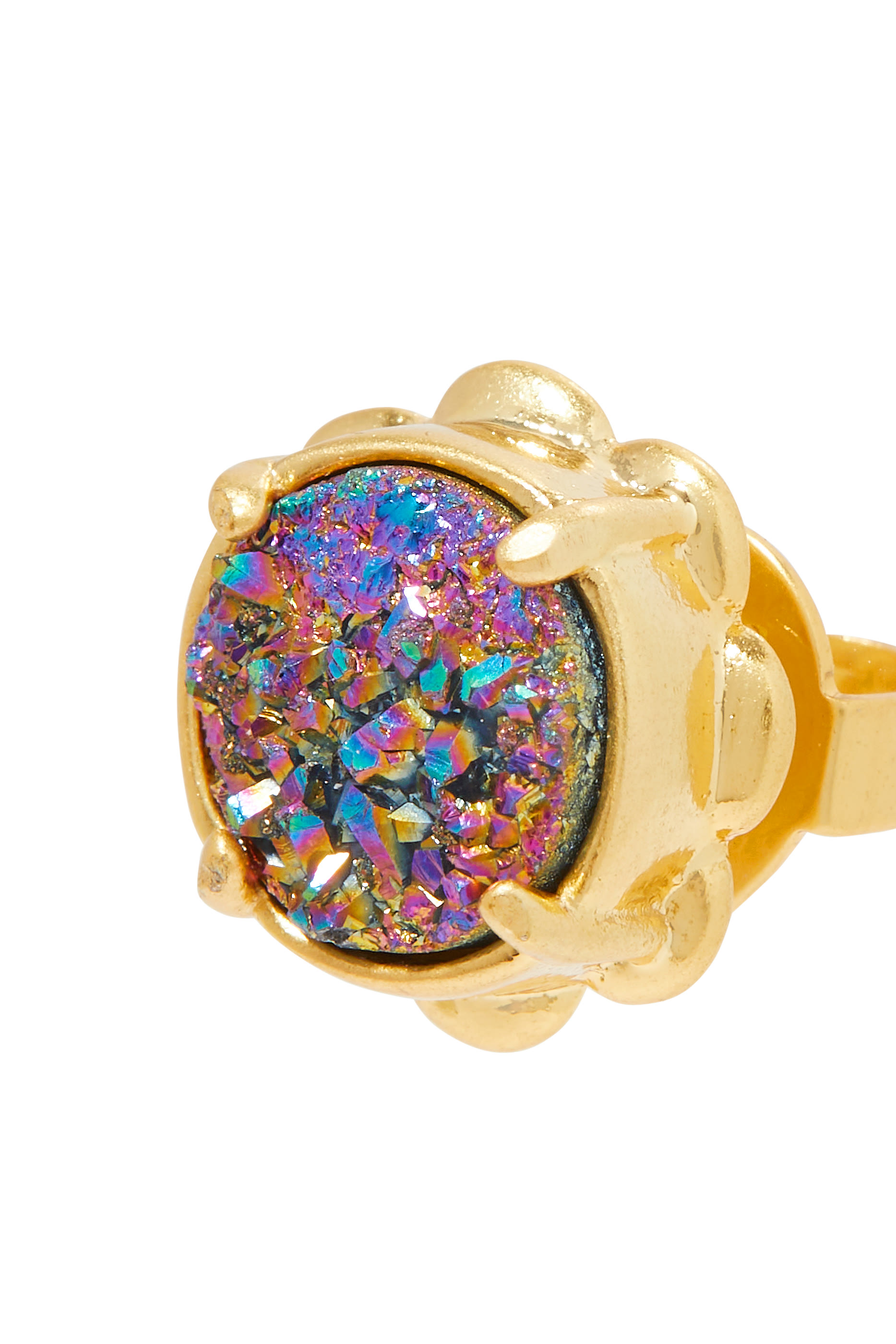 Glam Gemstone Stud Earrings