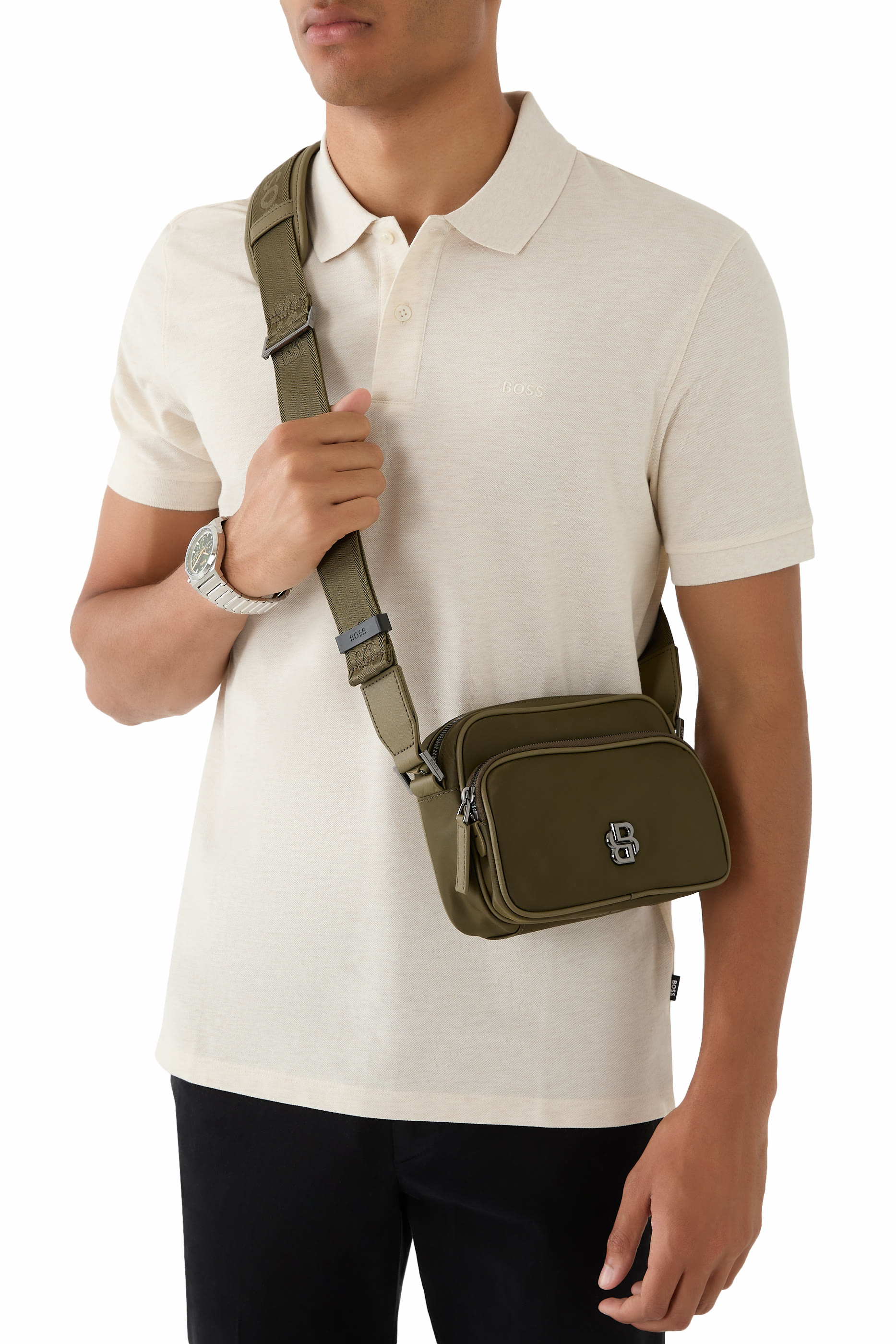 Double B Monogram Twill Belt Bag