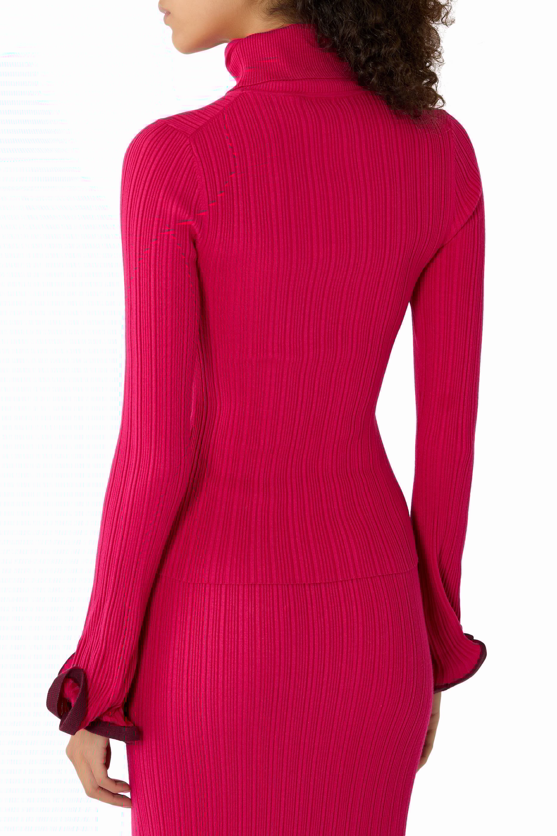 Lola Ruffled Turtleneck Sweater