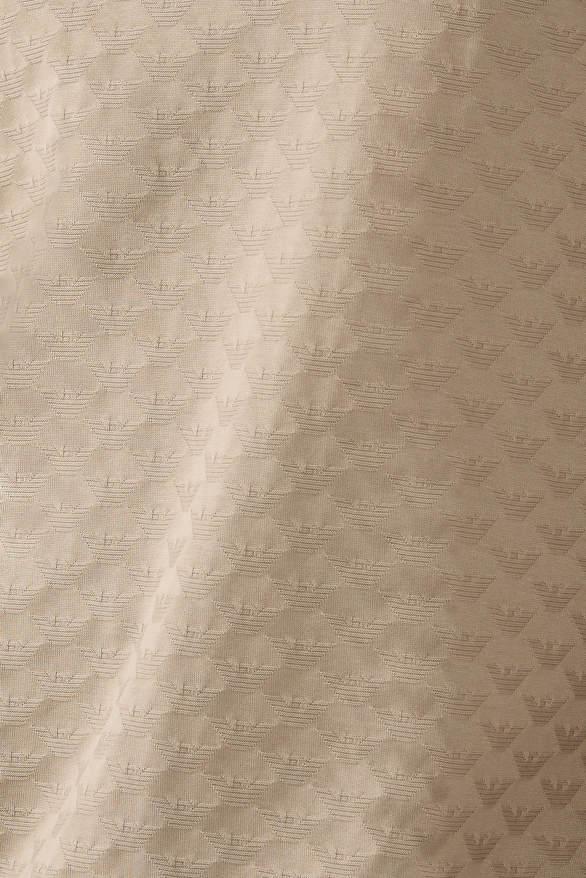 All-Over Jacquard Eagle Logo T-Shirt