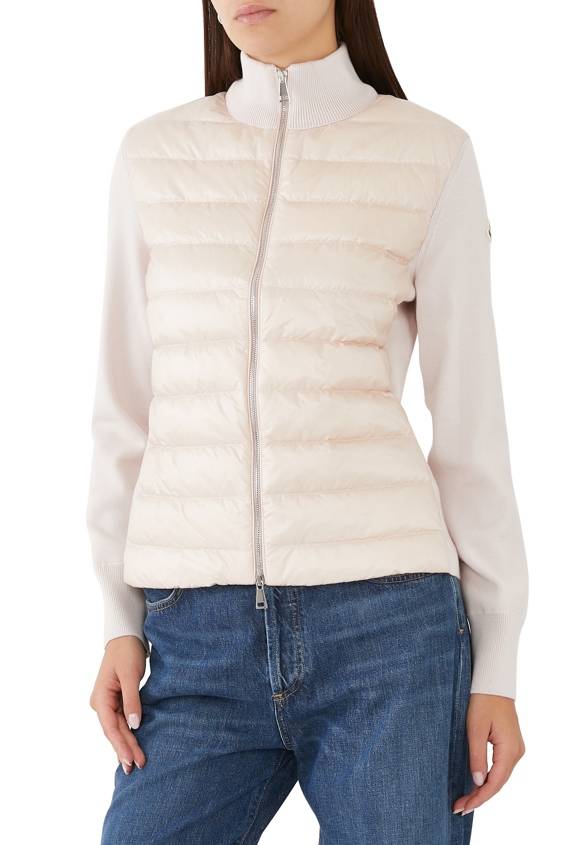 Hybrid Puffer Cardigan