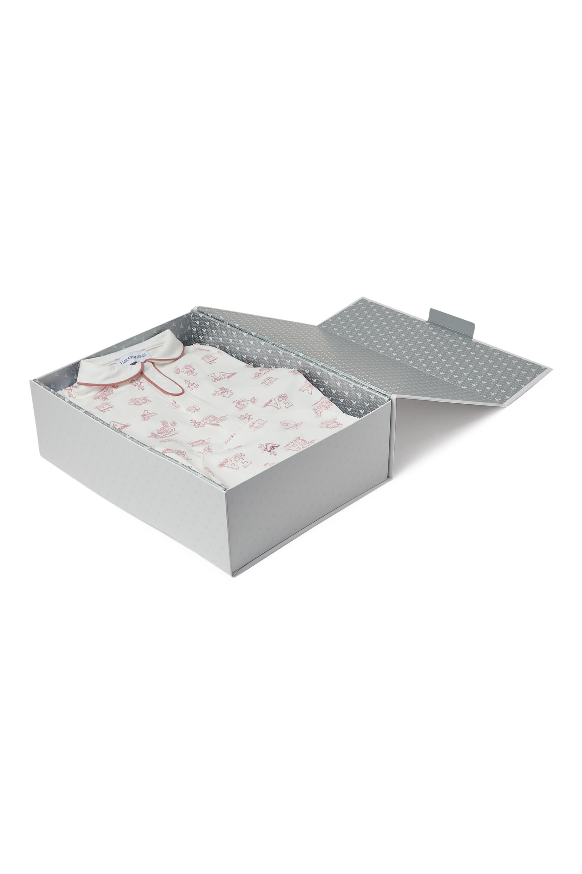 Kids Printed Jumpsuit & Bib Set 