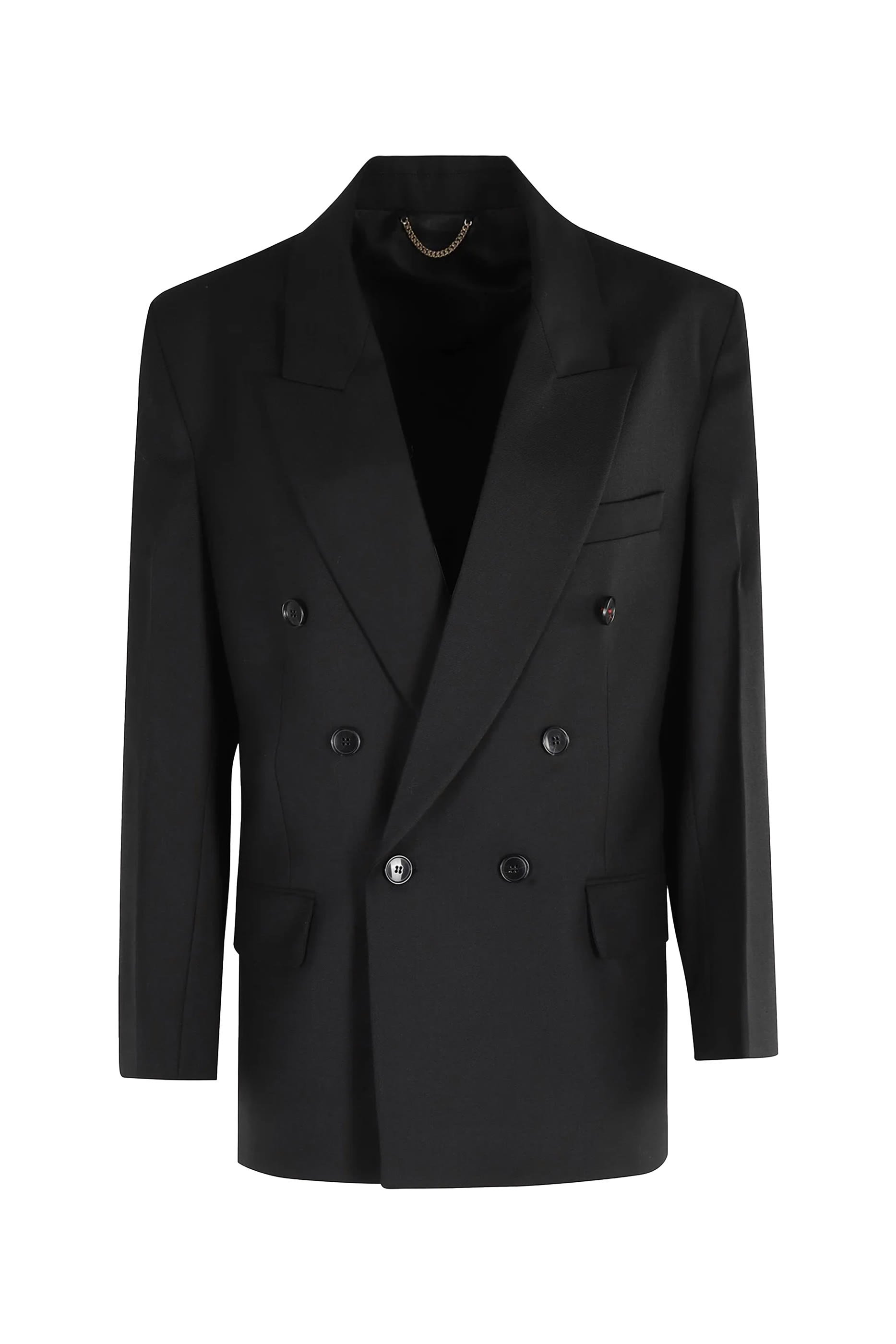 Relaxed Double Breasted Jacket