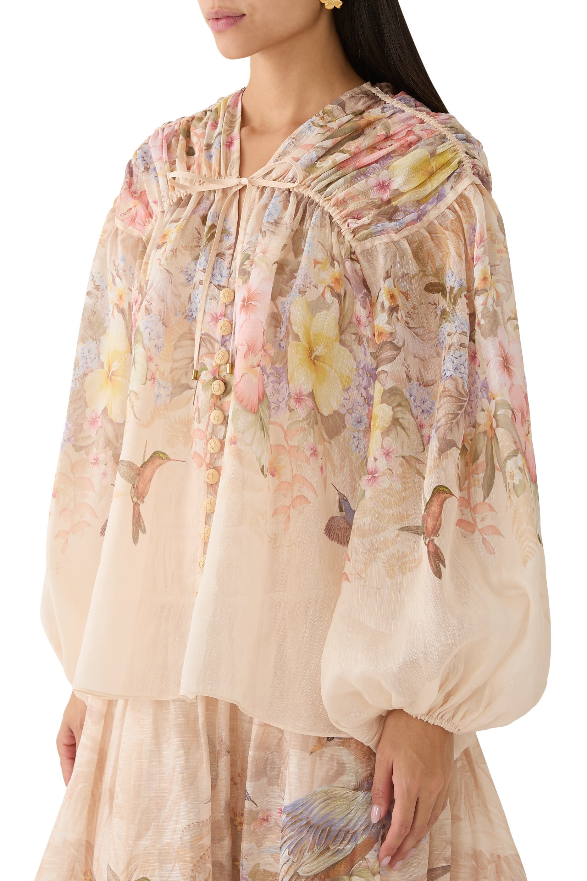 Illuminate Drawn Blouse