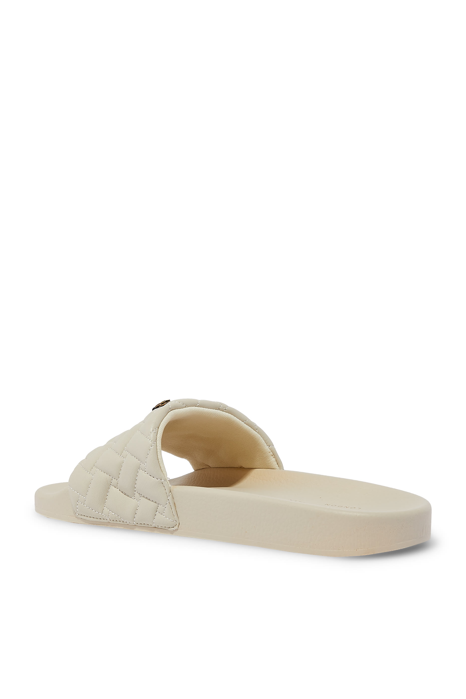 Quilted Slide Sandals