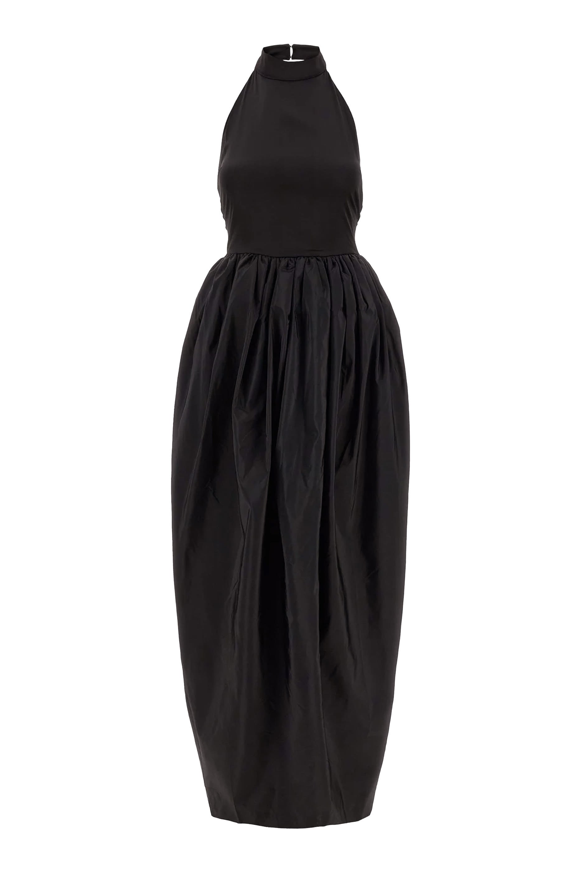 Satin Taffeta Maxi Dress 