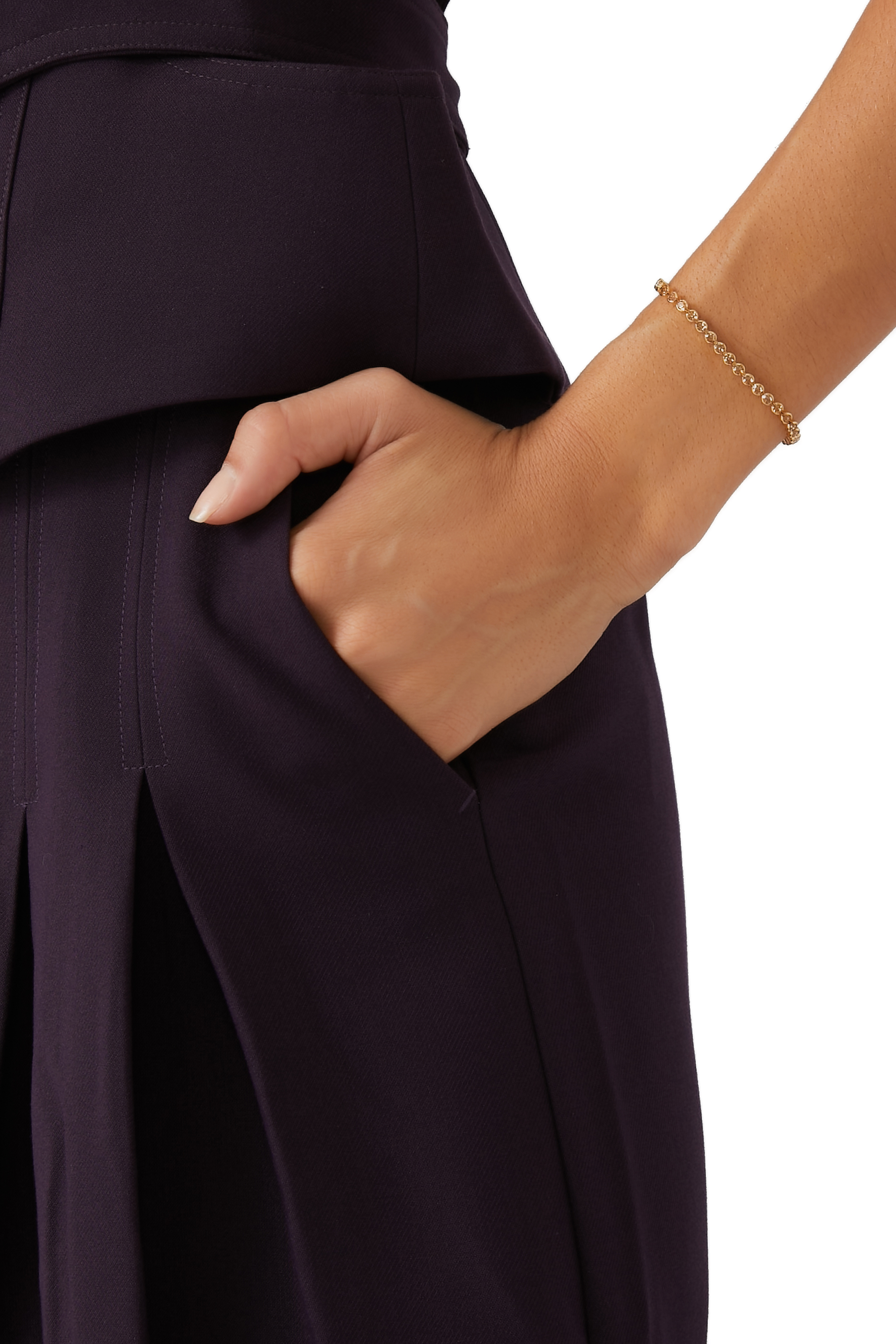 Siri Tennis Bracelet XS Small Crystal