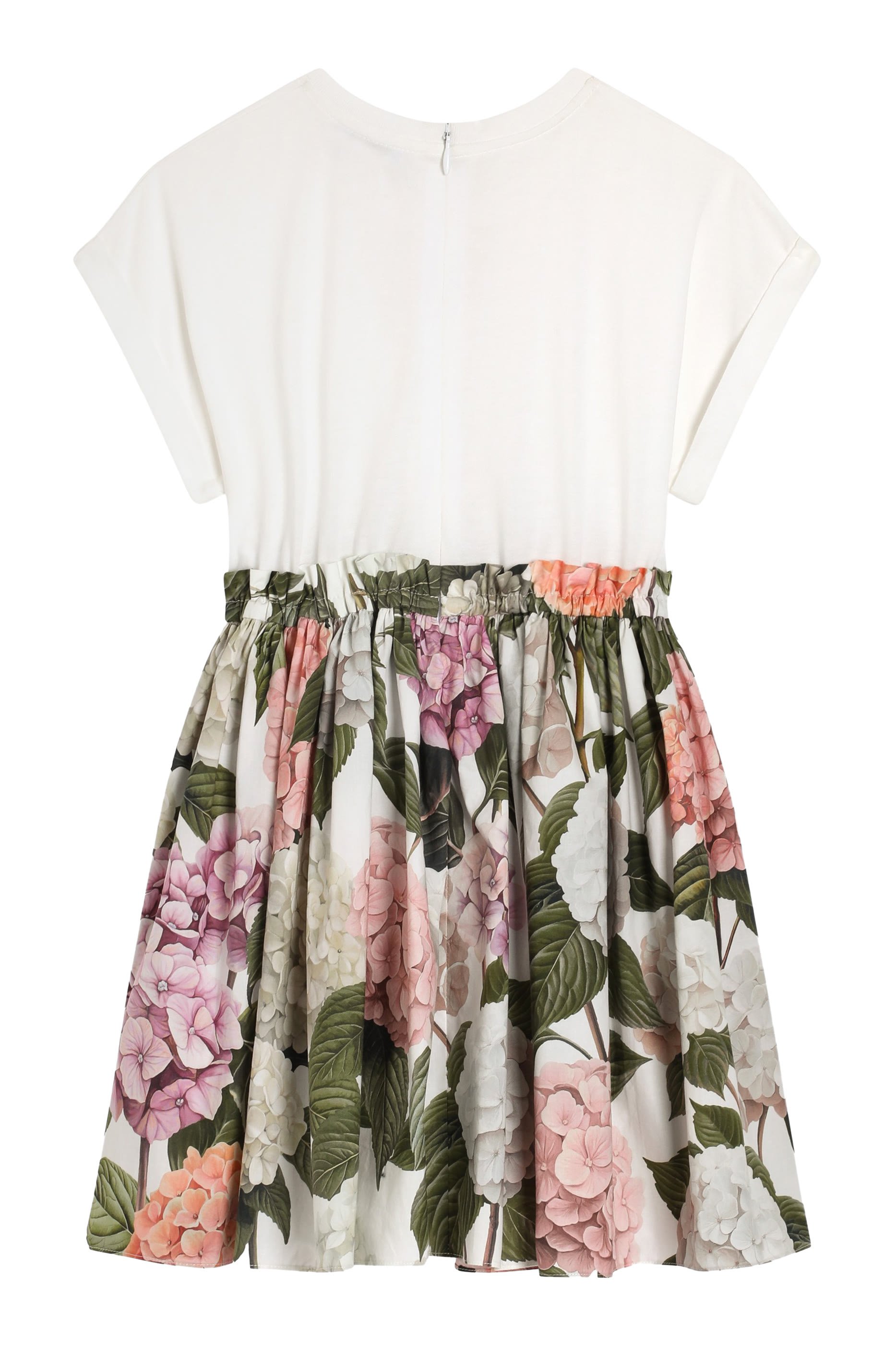 Kids Hydrangea-Print Jersey Dress