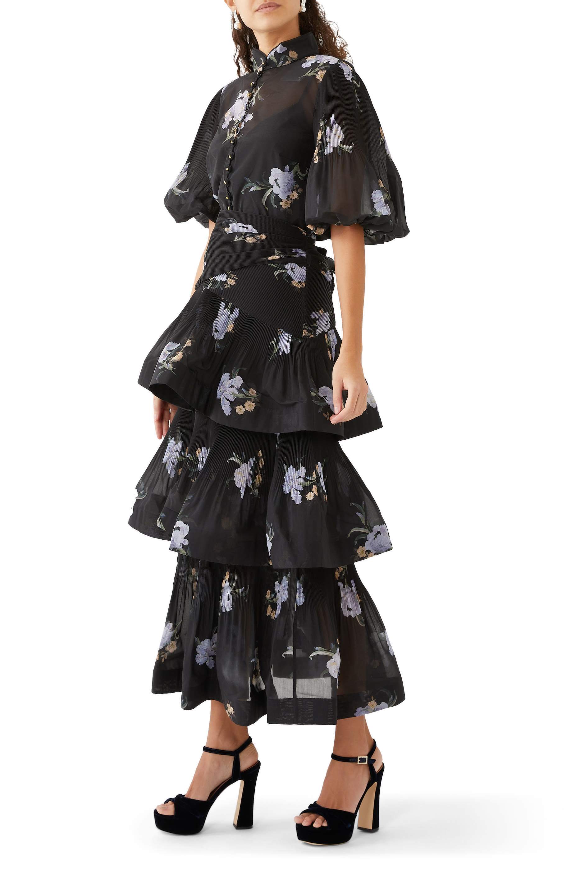 Criss-Cross Strap 125 Platform Sandals