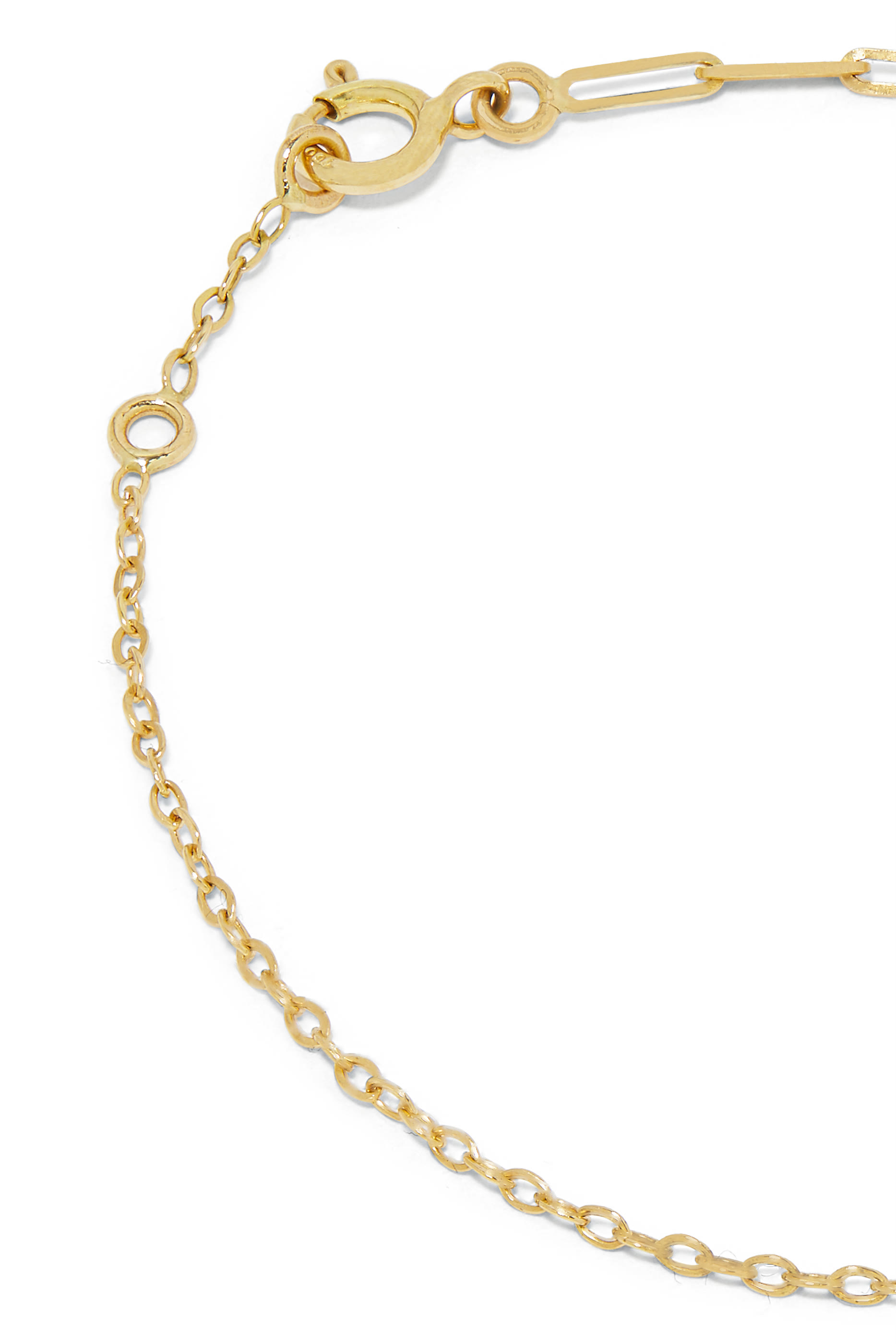 Solitaire Bracelet, 18k Yellow Gold & Emerald