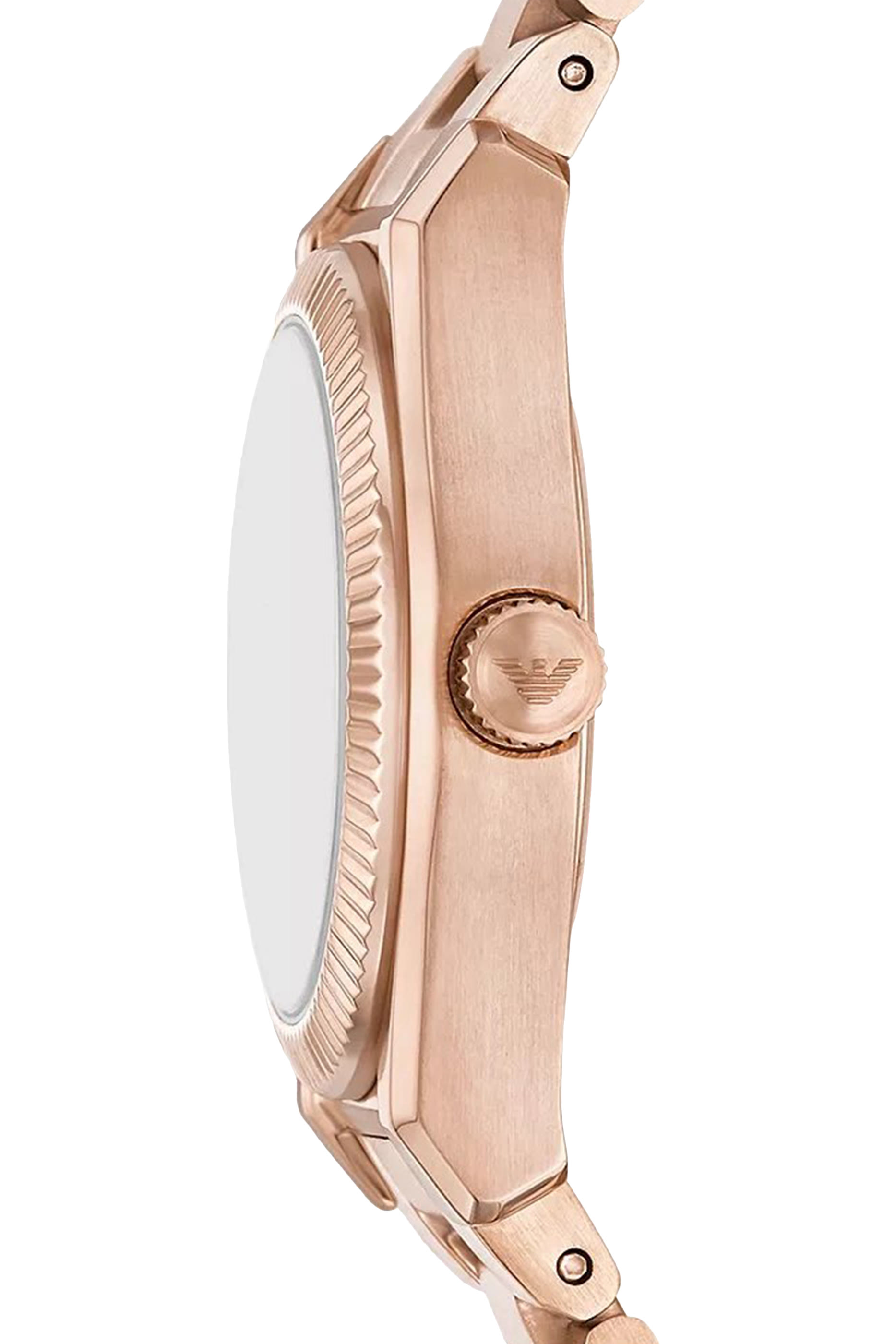 Three-Hand Stainless Steel Watch