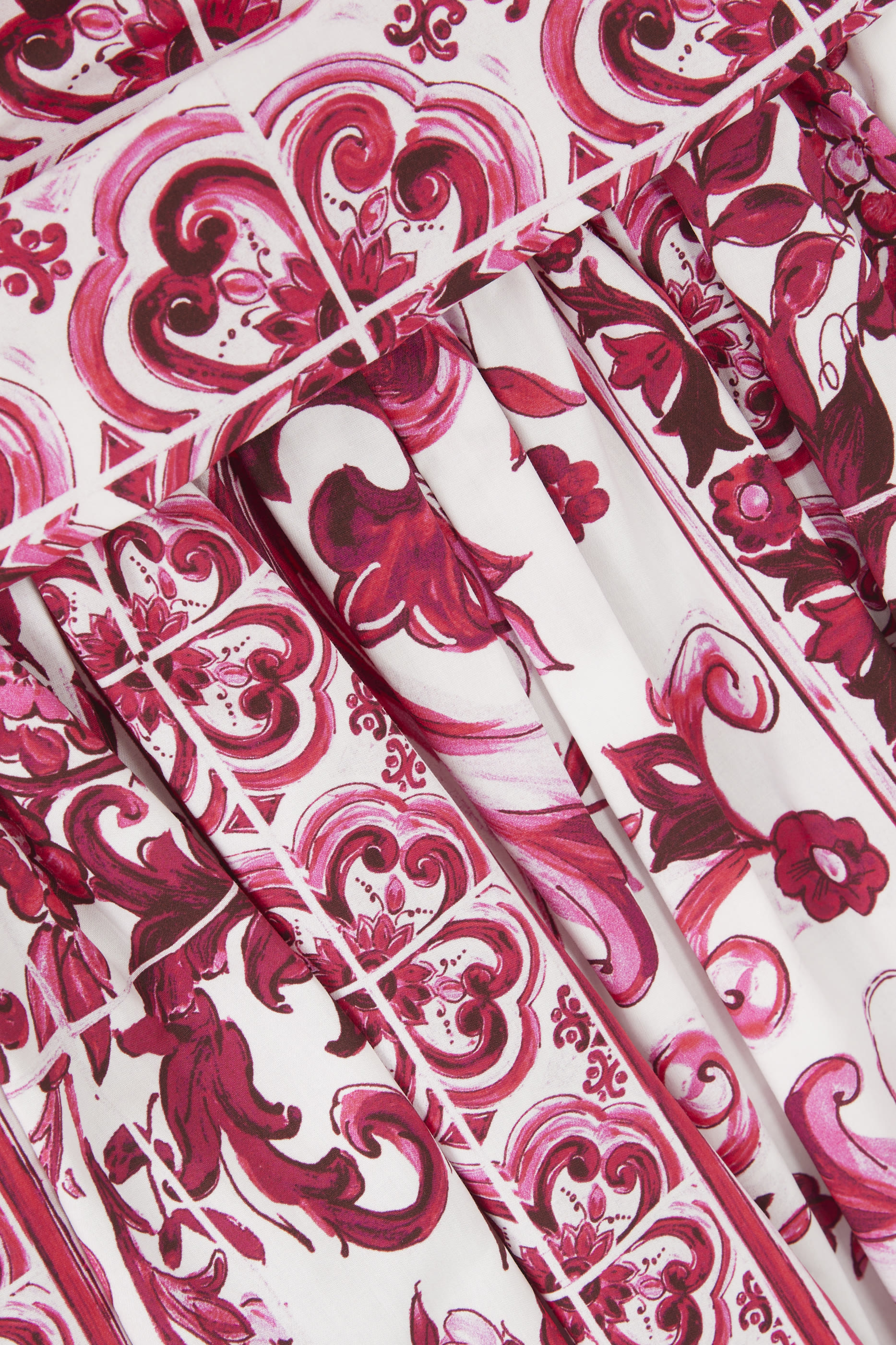 Kids Majolica Print Cotton Dress