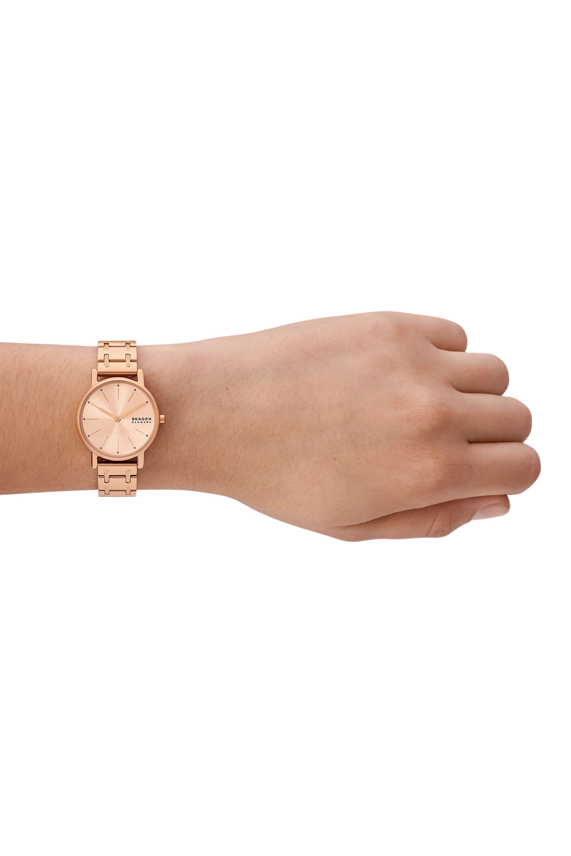 Signatur Lille Two-Hand Stainless Steel Bracelet Watch