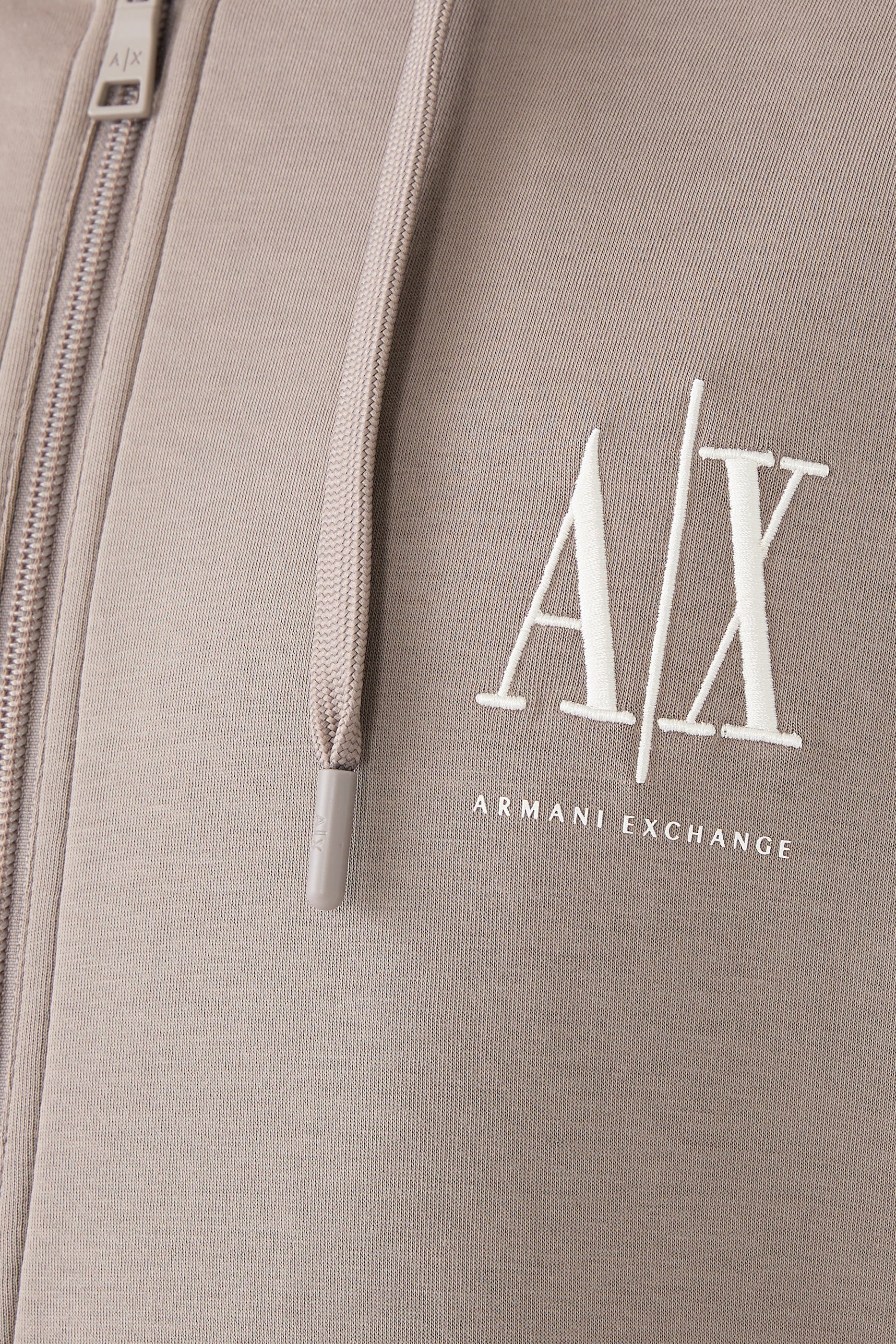 AX Logo Zip-Up Sweatshirt