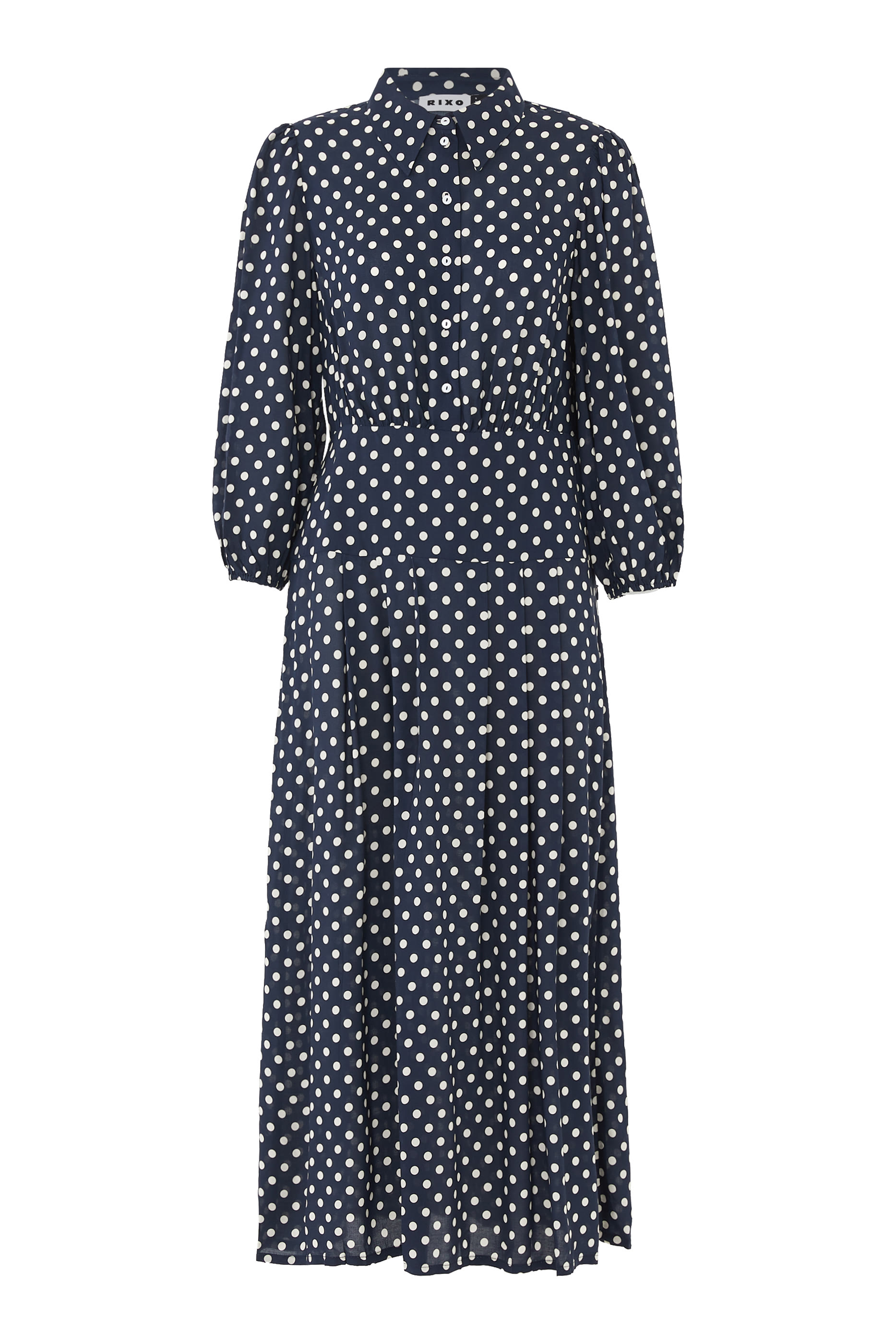 Izzy Polka Dot Shirt Dress