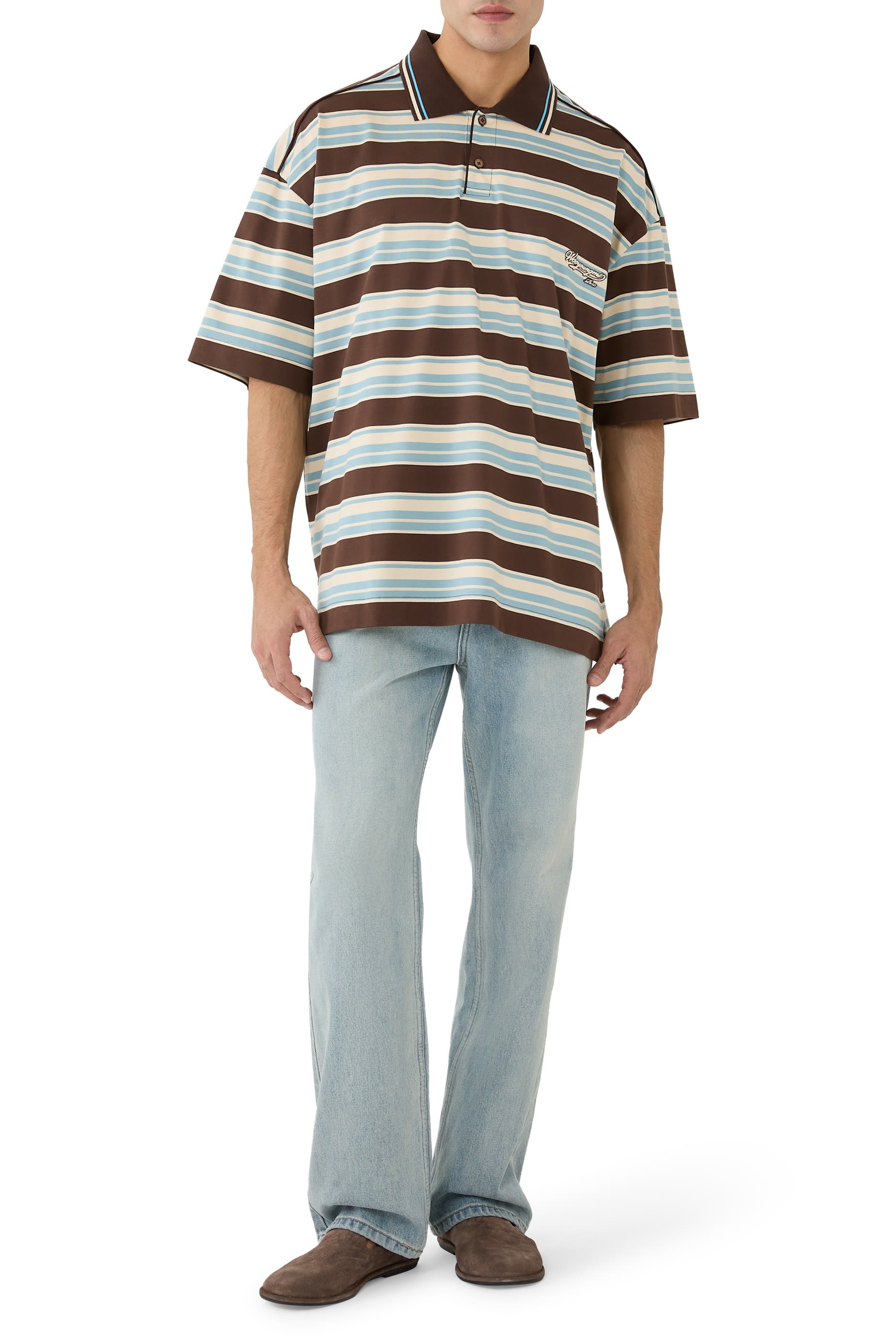 Straight Denim Pants