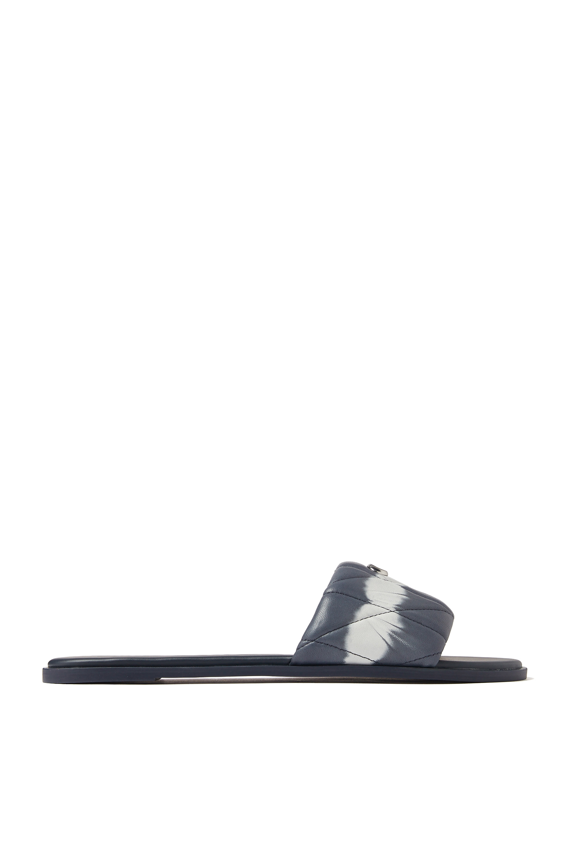 Holly Tie-Dye Quilted Slides