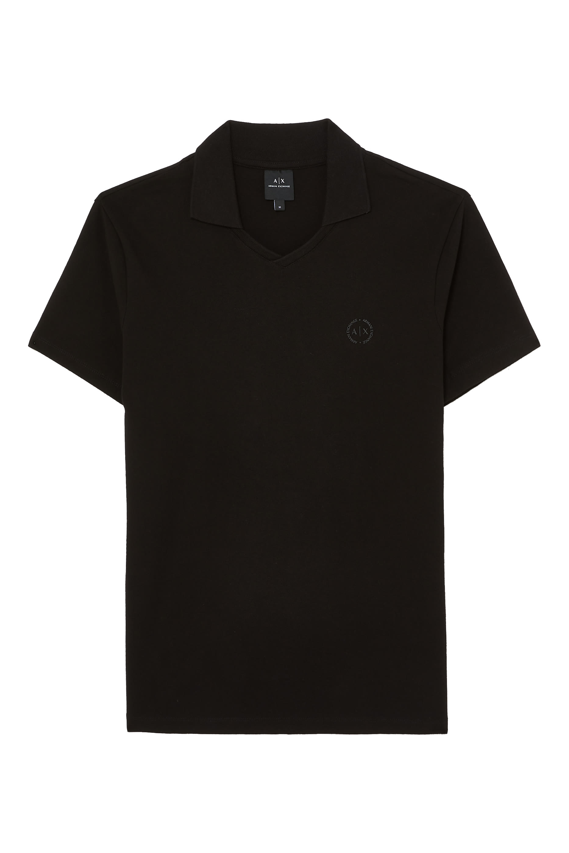 Wide Collar Polo Shirt