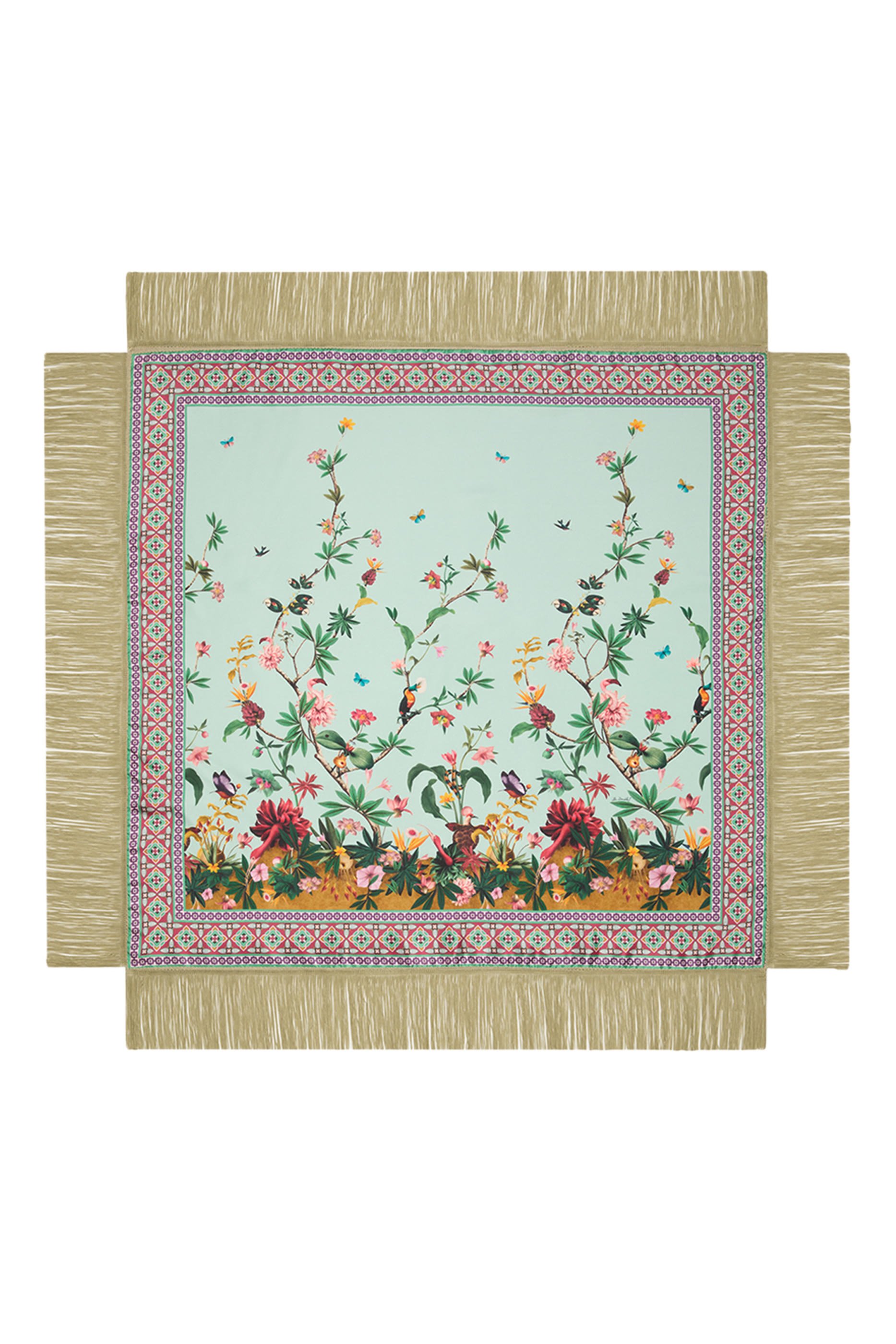 Reversible Fringe Foulard