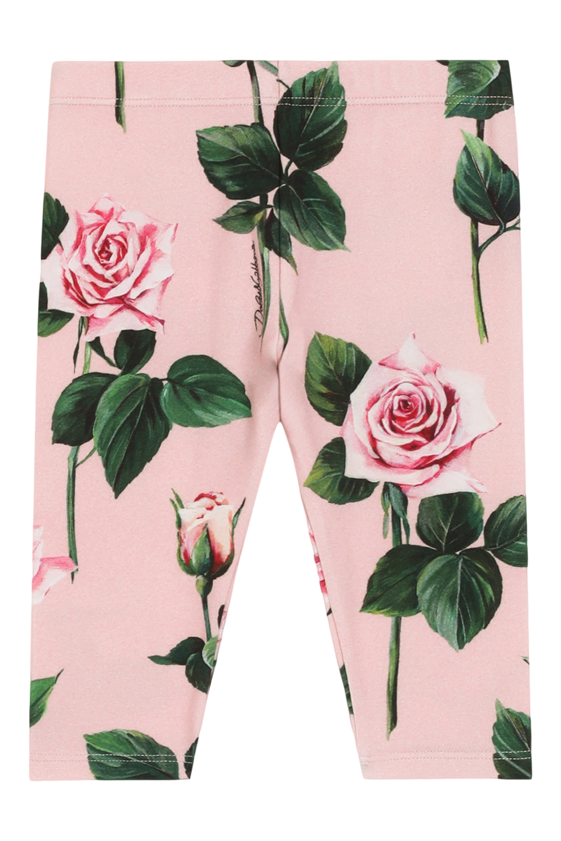 Kids Rose Print Sweatpants