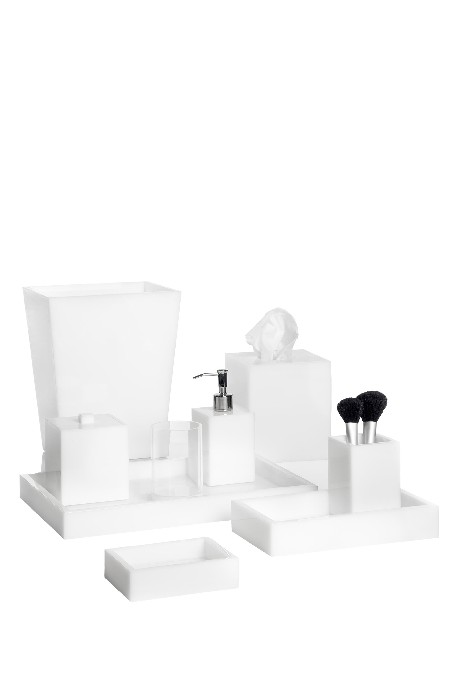 White Ice Vanity Tray