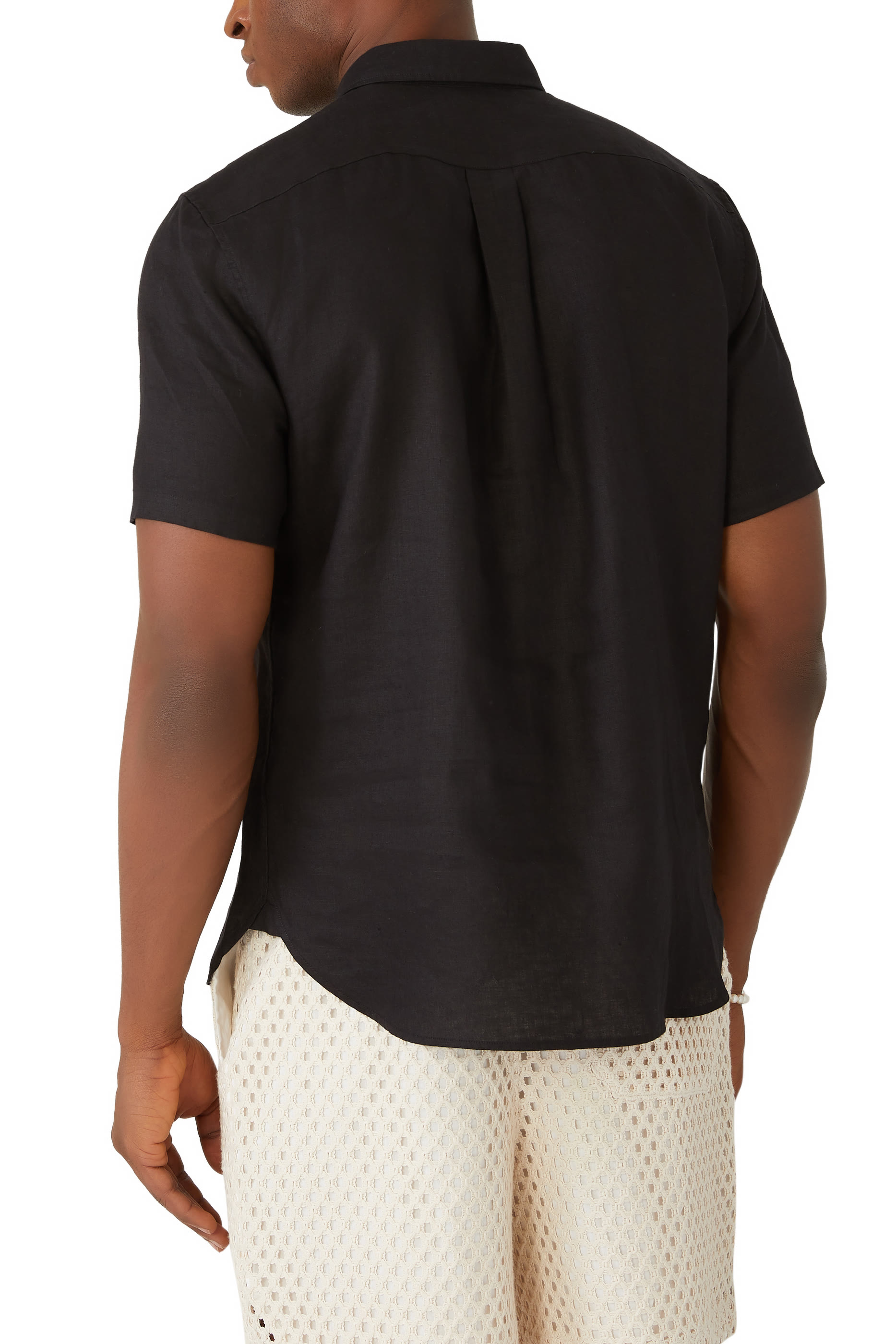 Short Sleeve Linen Shirt