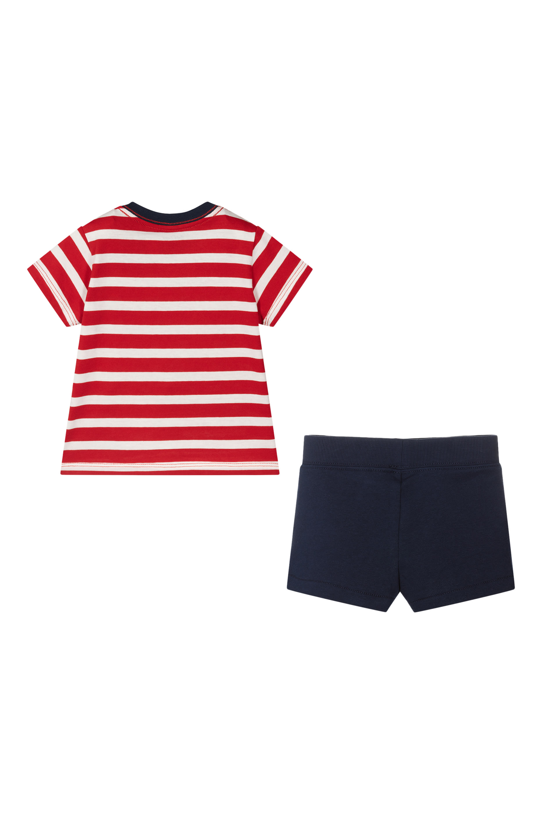 Kids Logo Jersey T-Shirt and French Terry Shorts Set